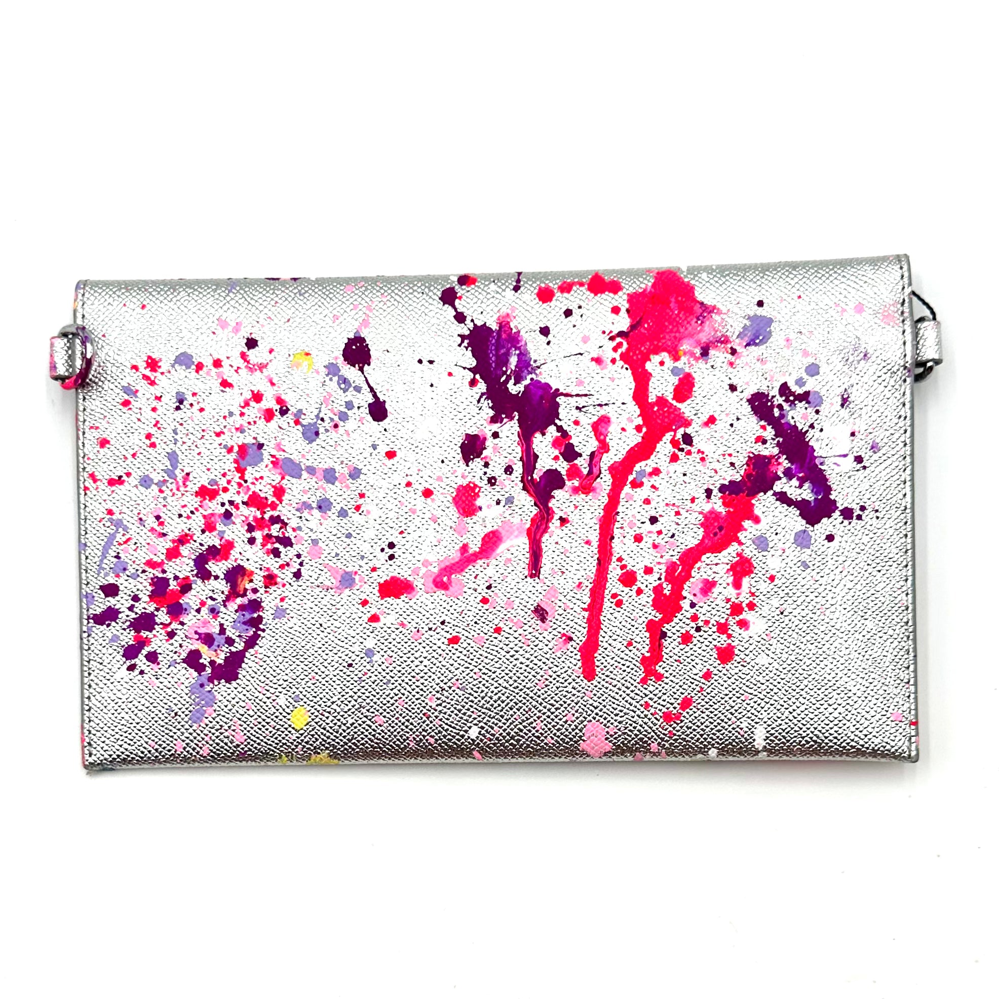 Anca Barbu Sabrina Silver Bag, Fearless,Purple