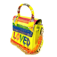 Thumbnail for Anca Barbu Vicky Bag, Rainbow Love