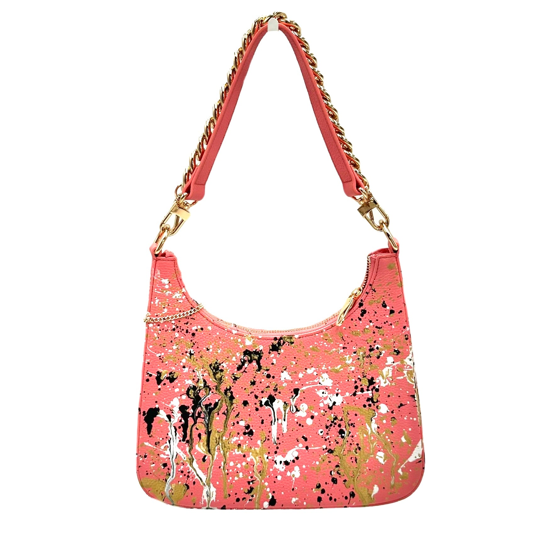 Anca Barbu Mika Pink Medium Bag, Butterfly