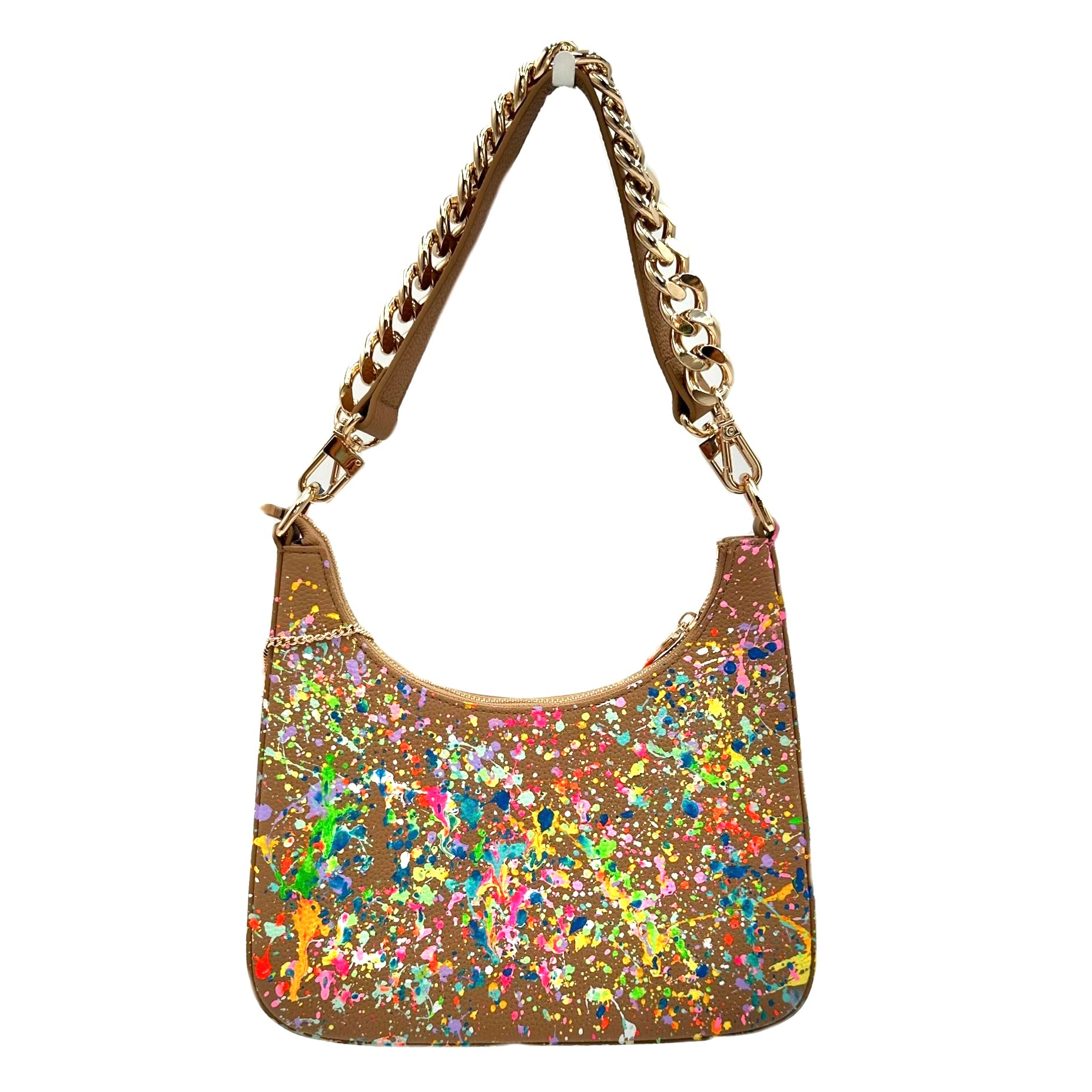 Anca Barbu Mika Taupe Medium Bag, Pelican