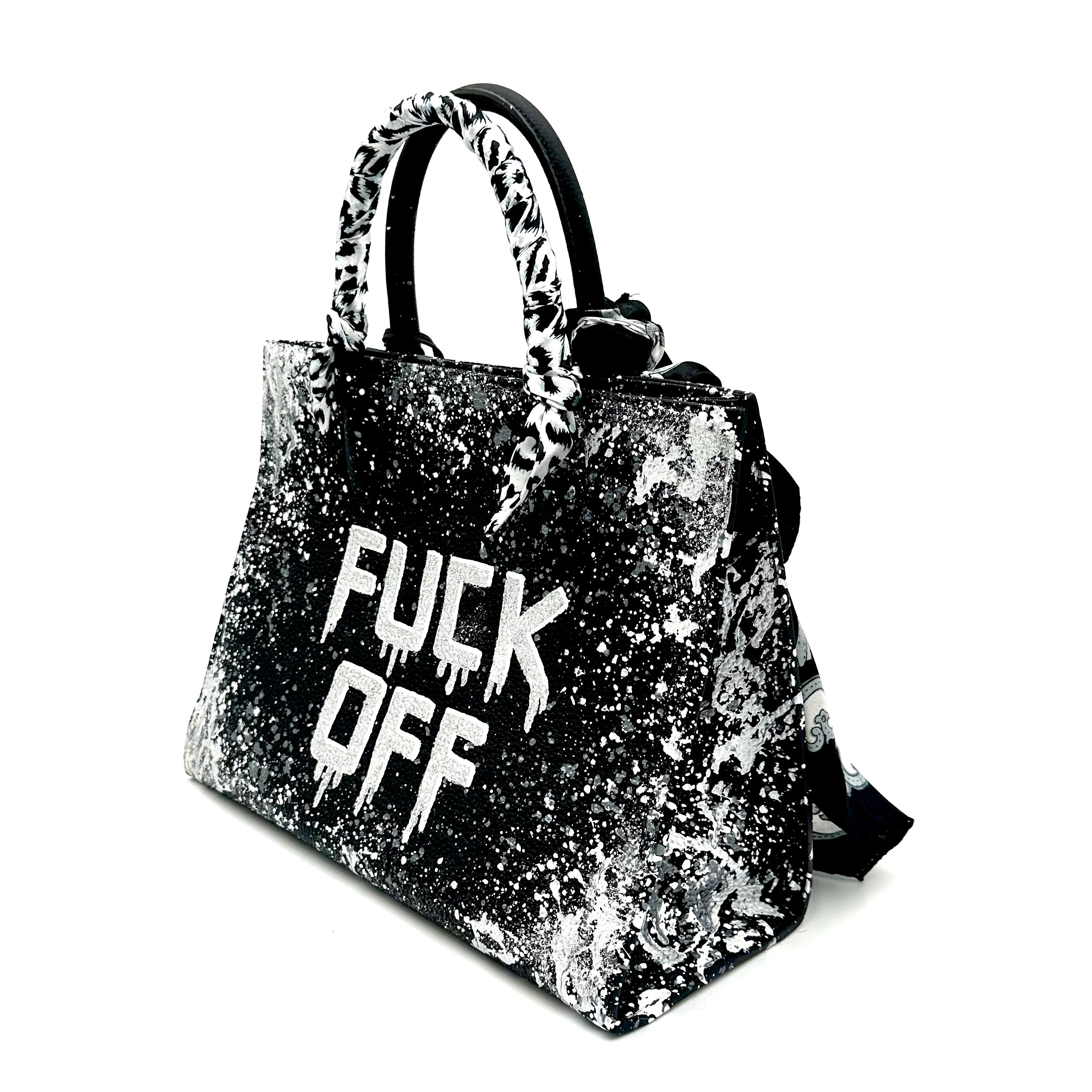 Anca Barbu Sophia Black Bag, F*** Off