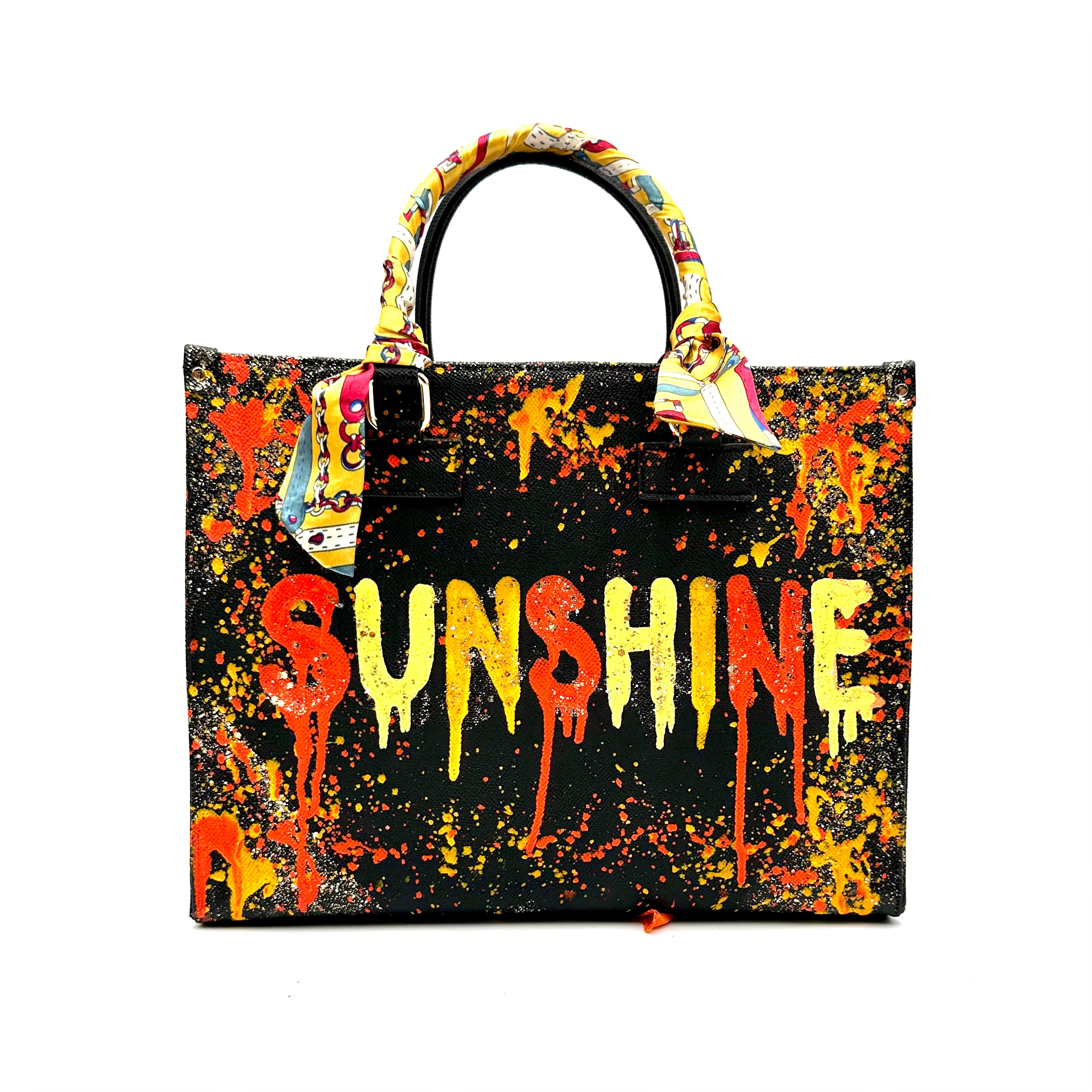 Anca Barbu Nicole Black Bag, Sunshine