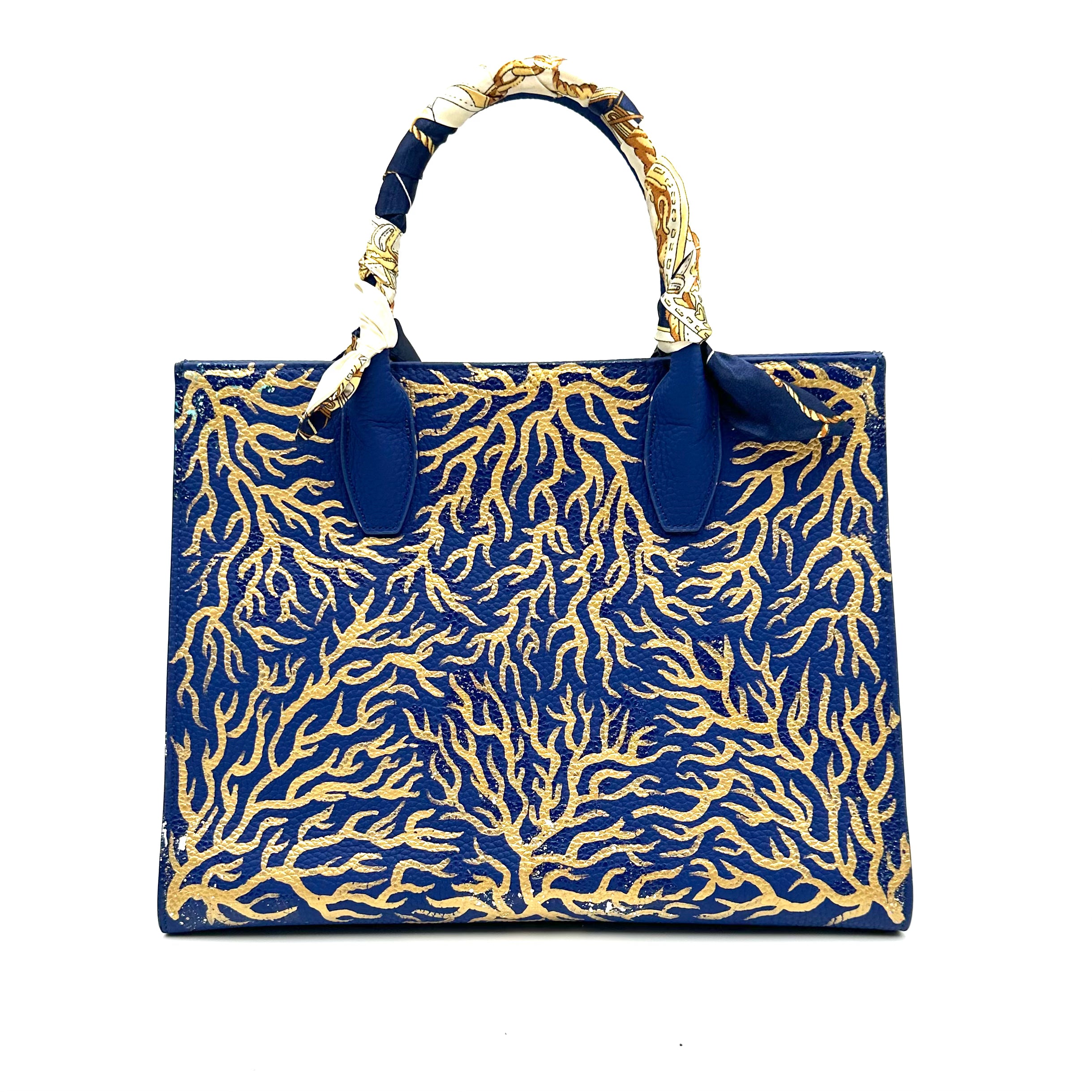 Anca Barbu Sophia Bag, Coral Reef, Gold