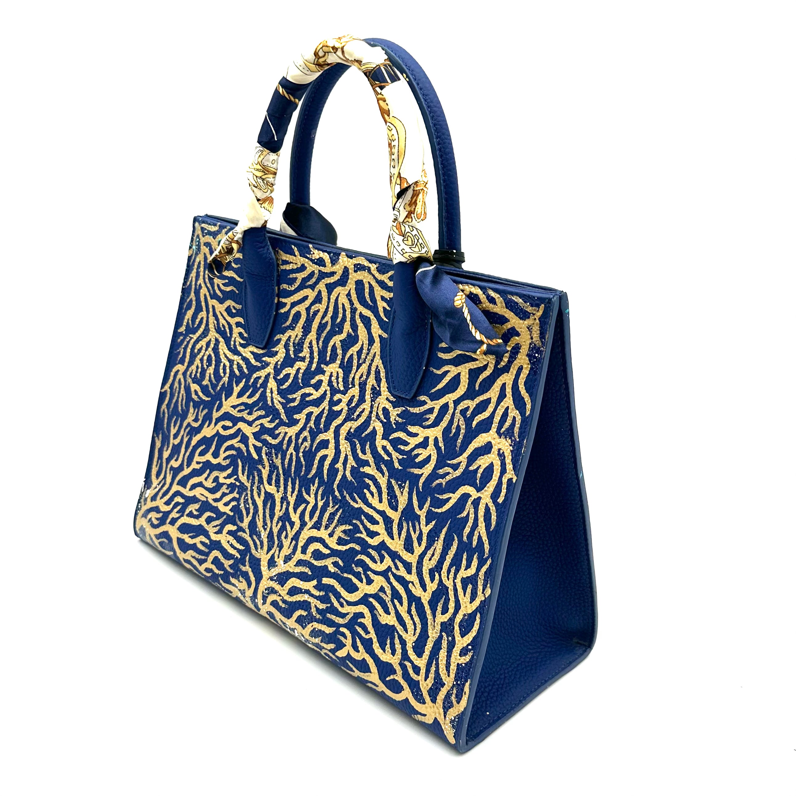 Anca Barbu Sophia Bag, Coral Reef, Gold