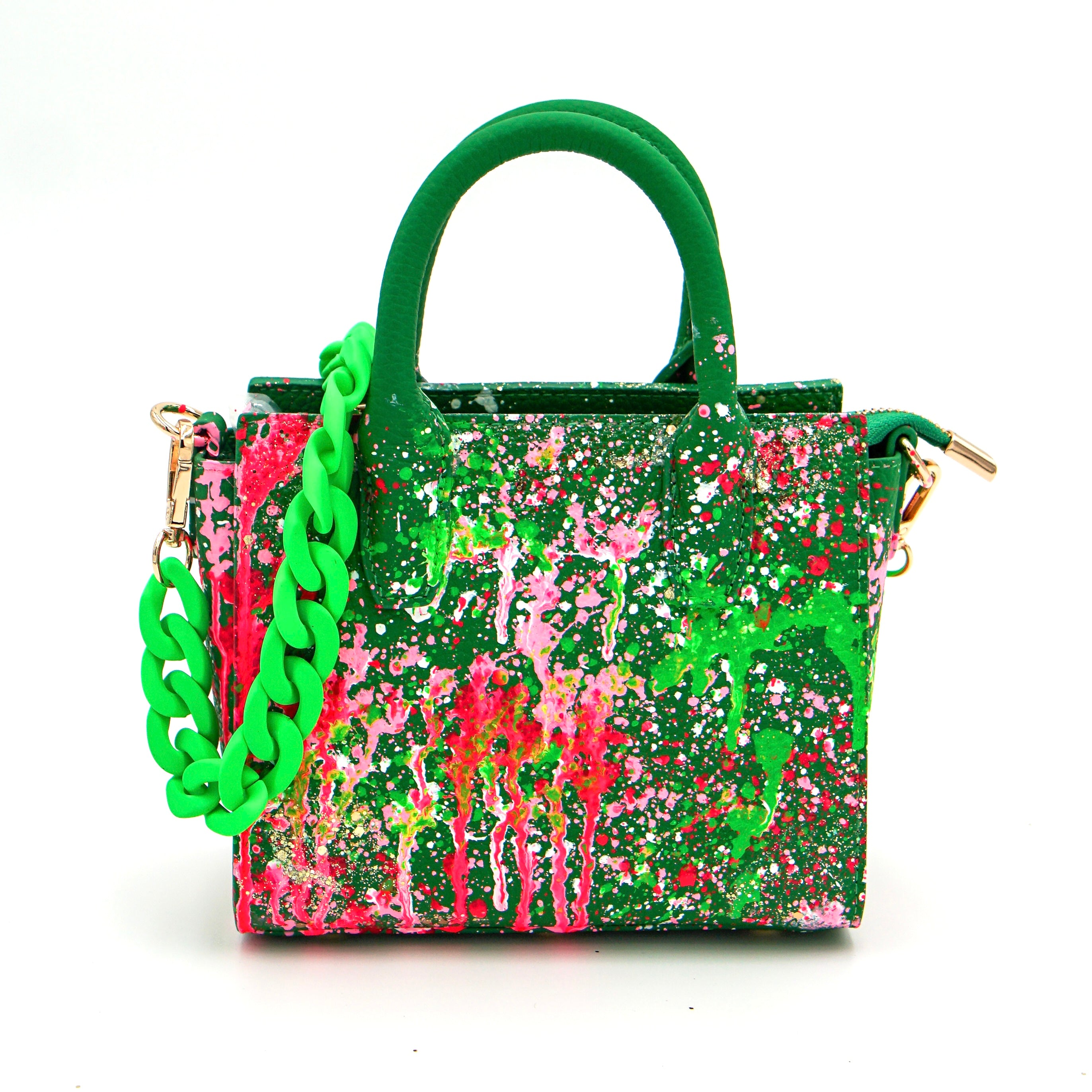Anca Barbu Camila Bag, Splashes, Pink