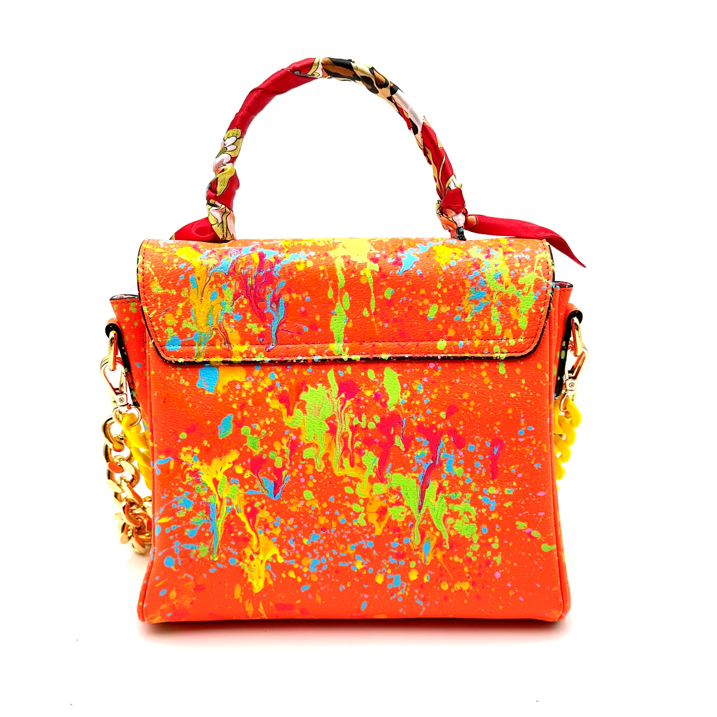 Anca Barbu Vicky Bag, Splashes, Citrus Splashes