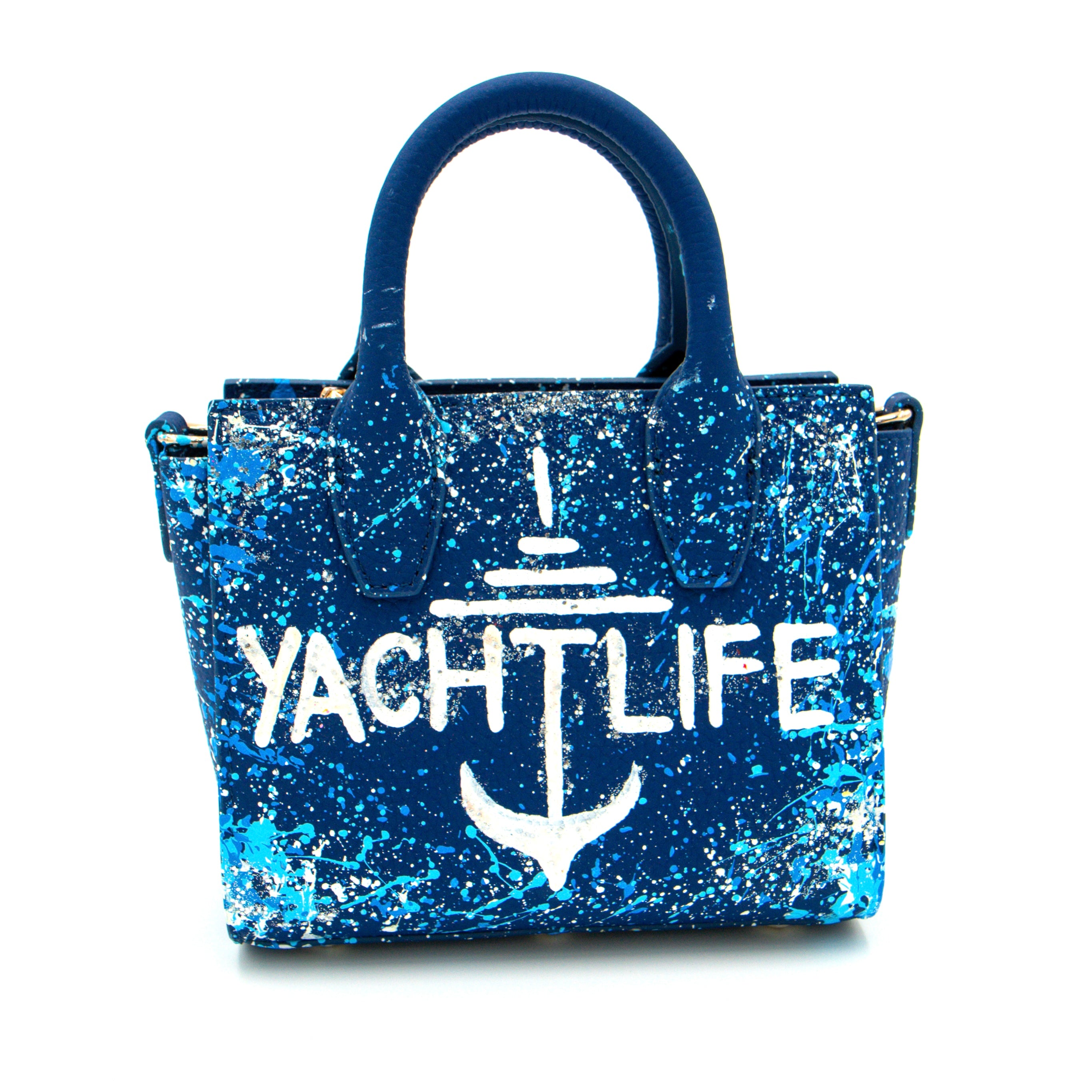 Anca Barbu Camila Bag, Yacht Life, White