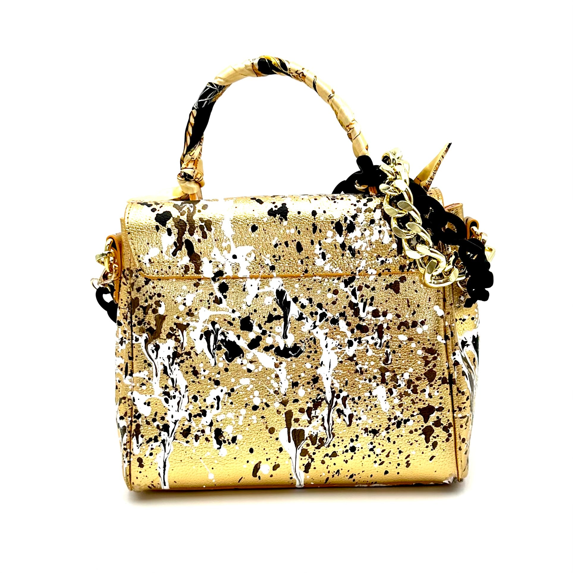 Anca Barbu Vicky Bag, Splashes, Metallic