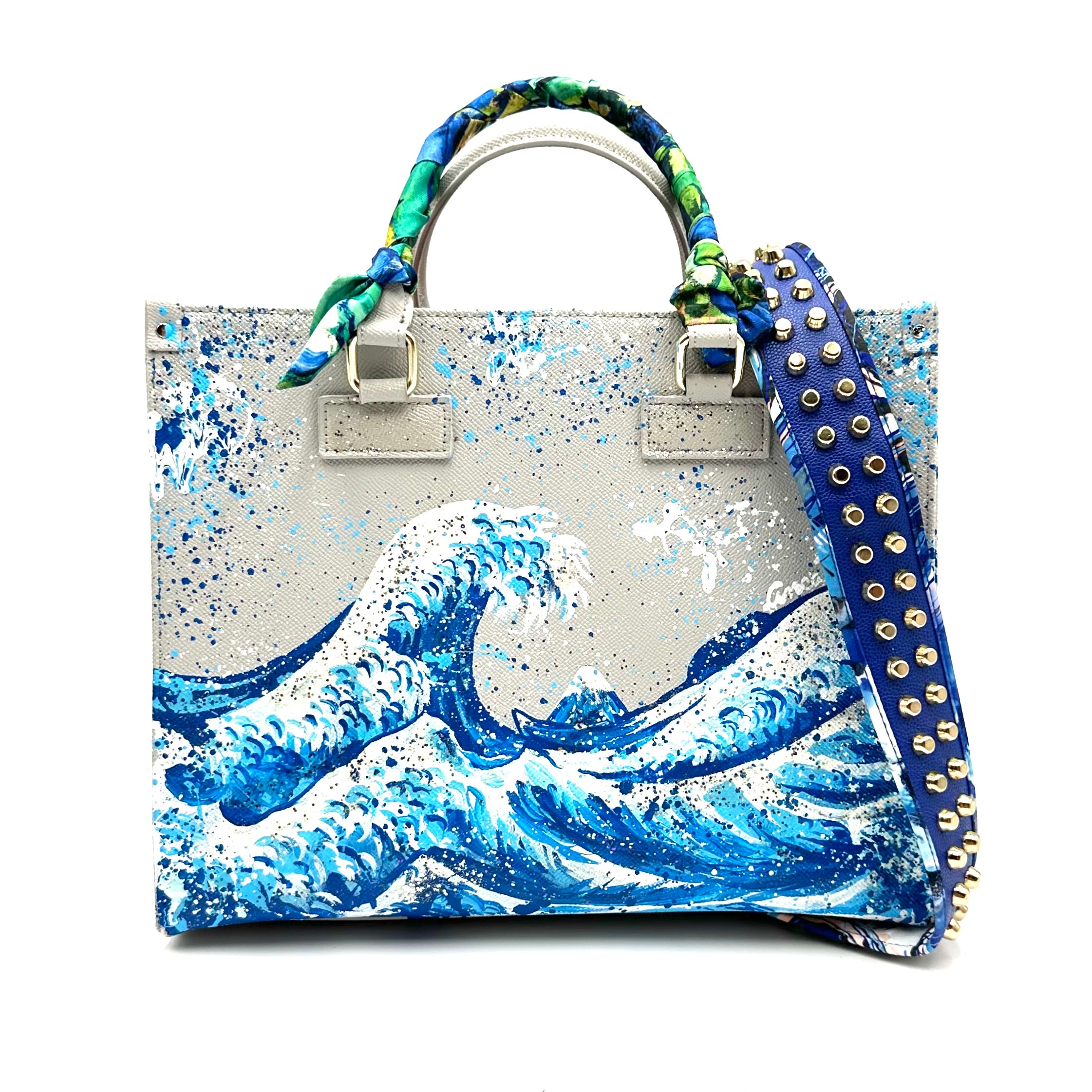 Anca Barbu Nicole Grey Bag, Great Wave Fine Art