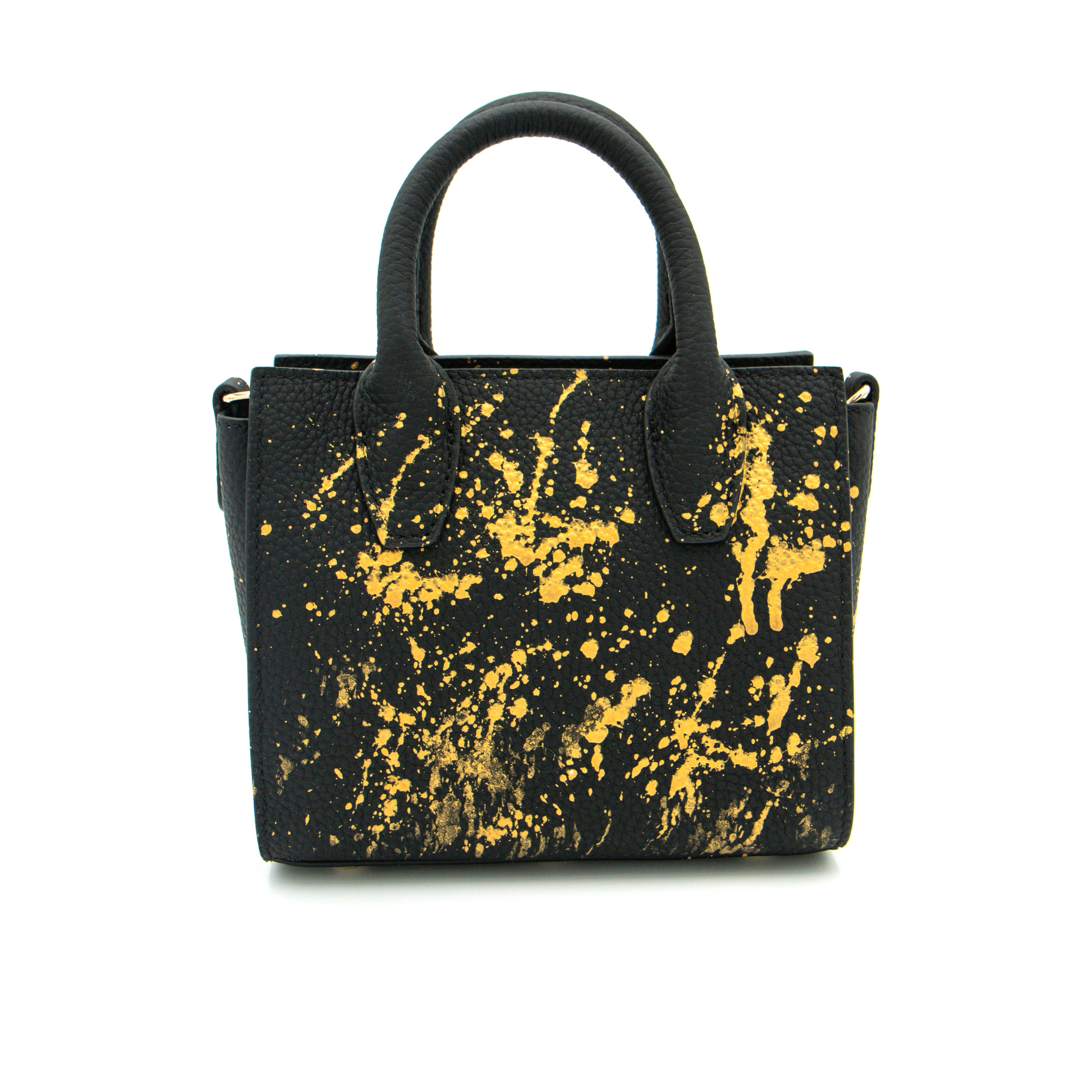 Anca Barbu Camila Bag, Leopard Print, Gold