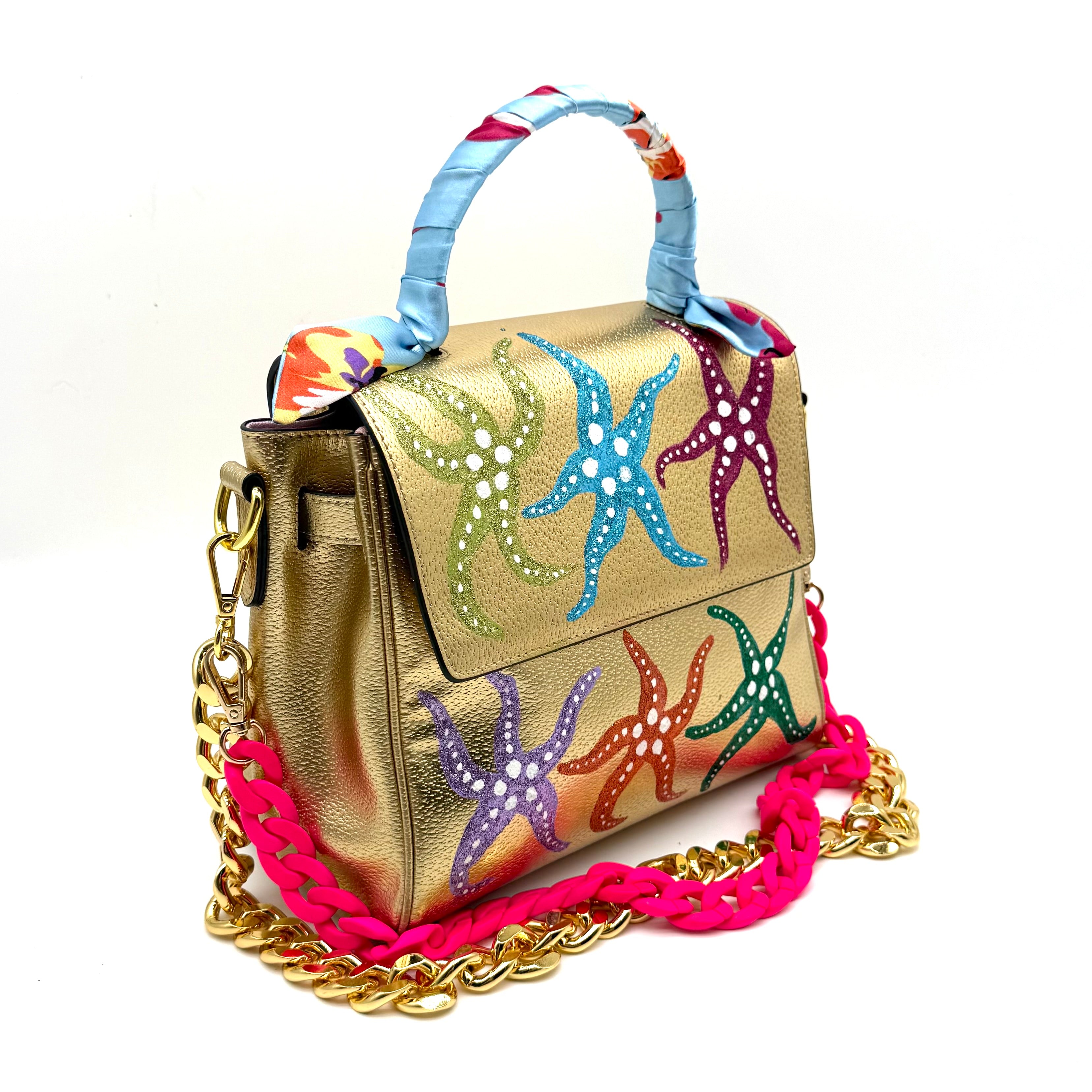 Anca Barbu Vicky Bag, Rainbow Starfish