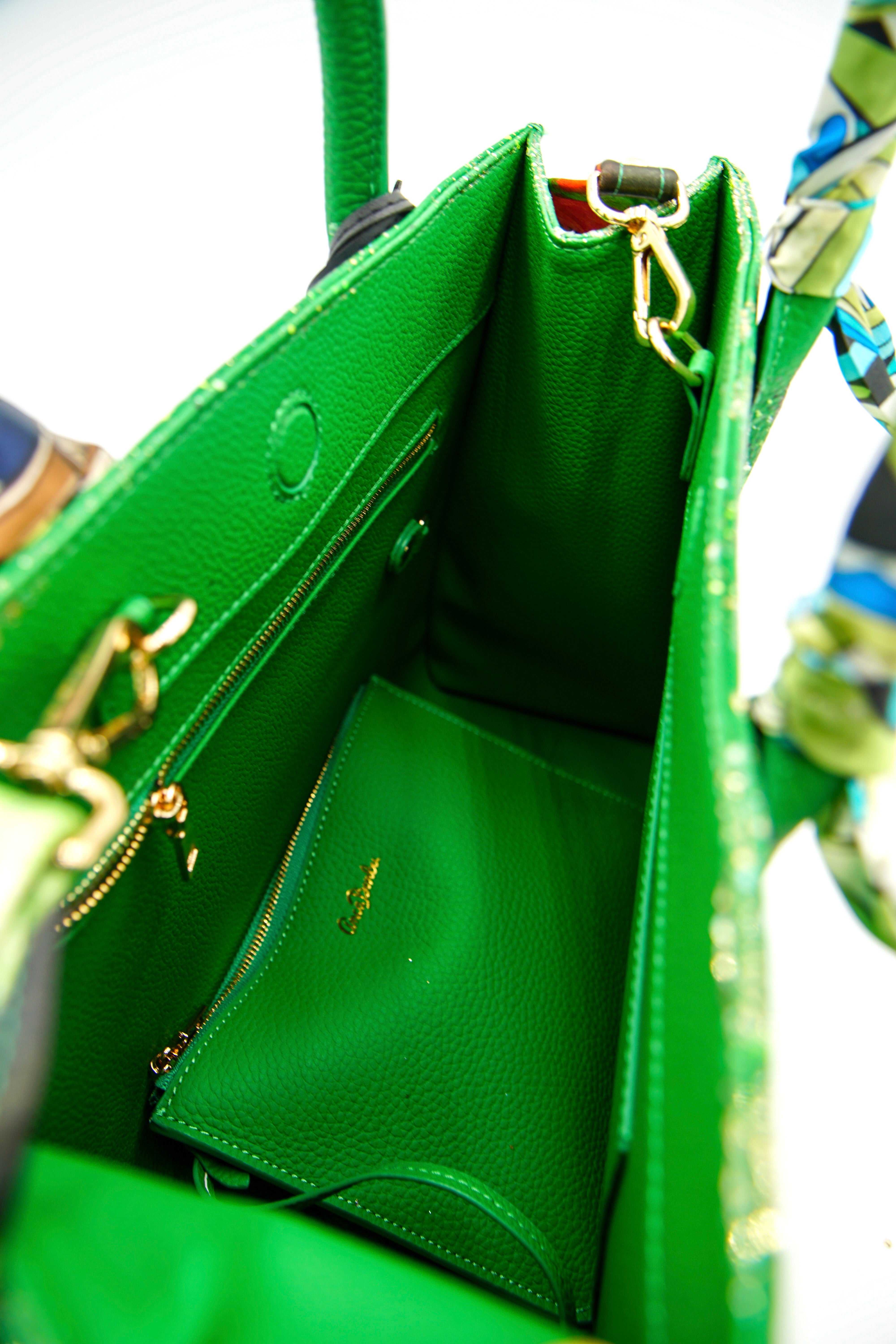 Anca Barbu Sophia Bag, Snake, Yellow