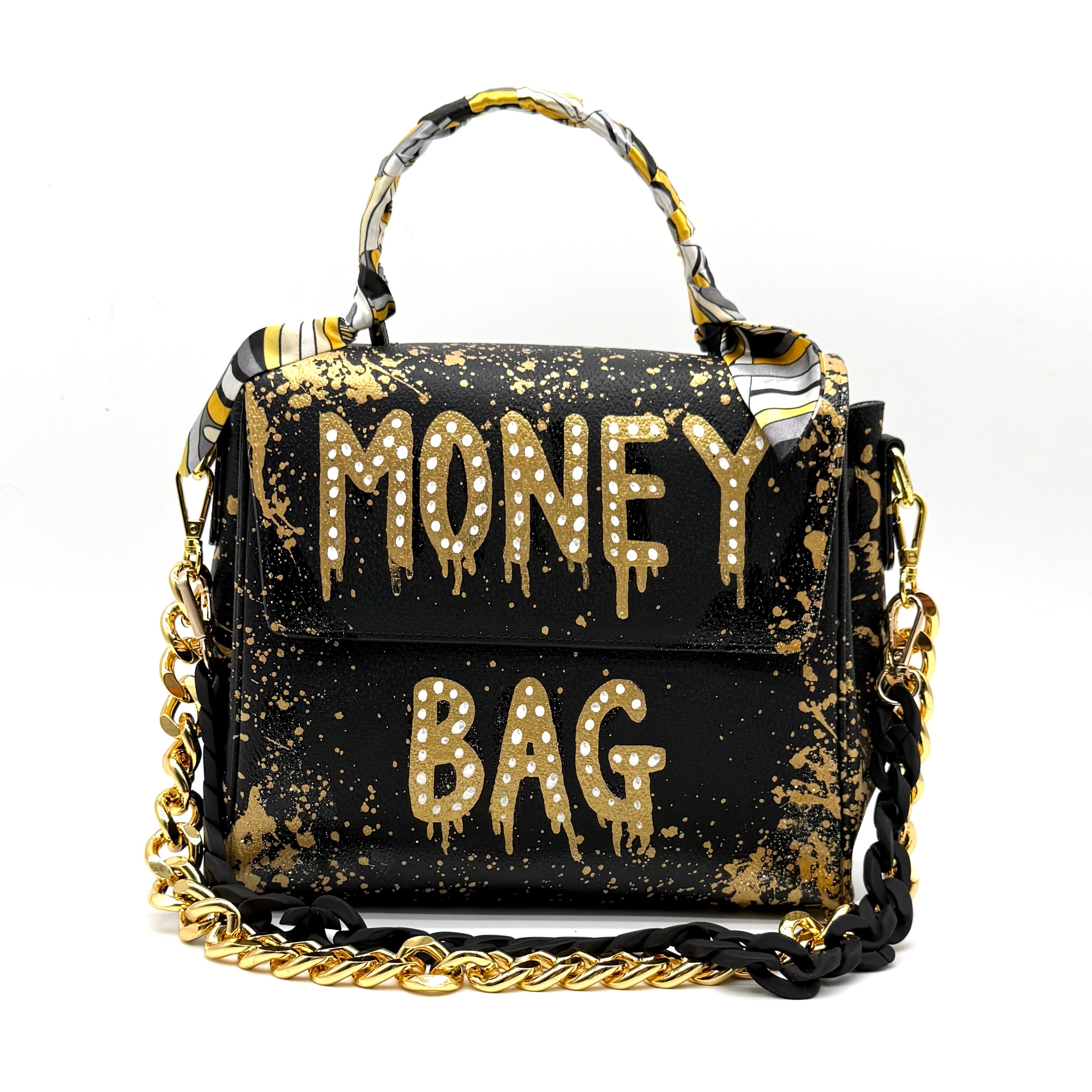 Anca Barbu Vicky Black Money Bag
