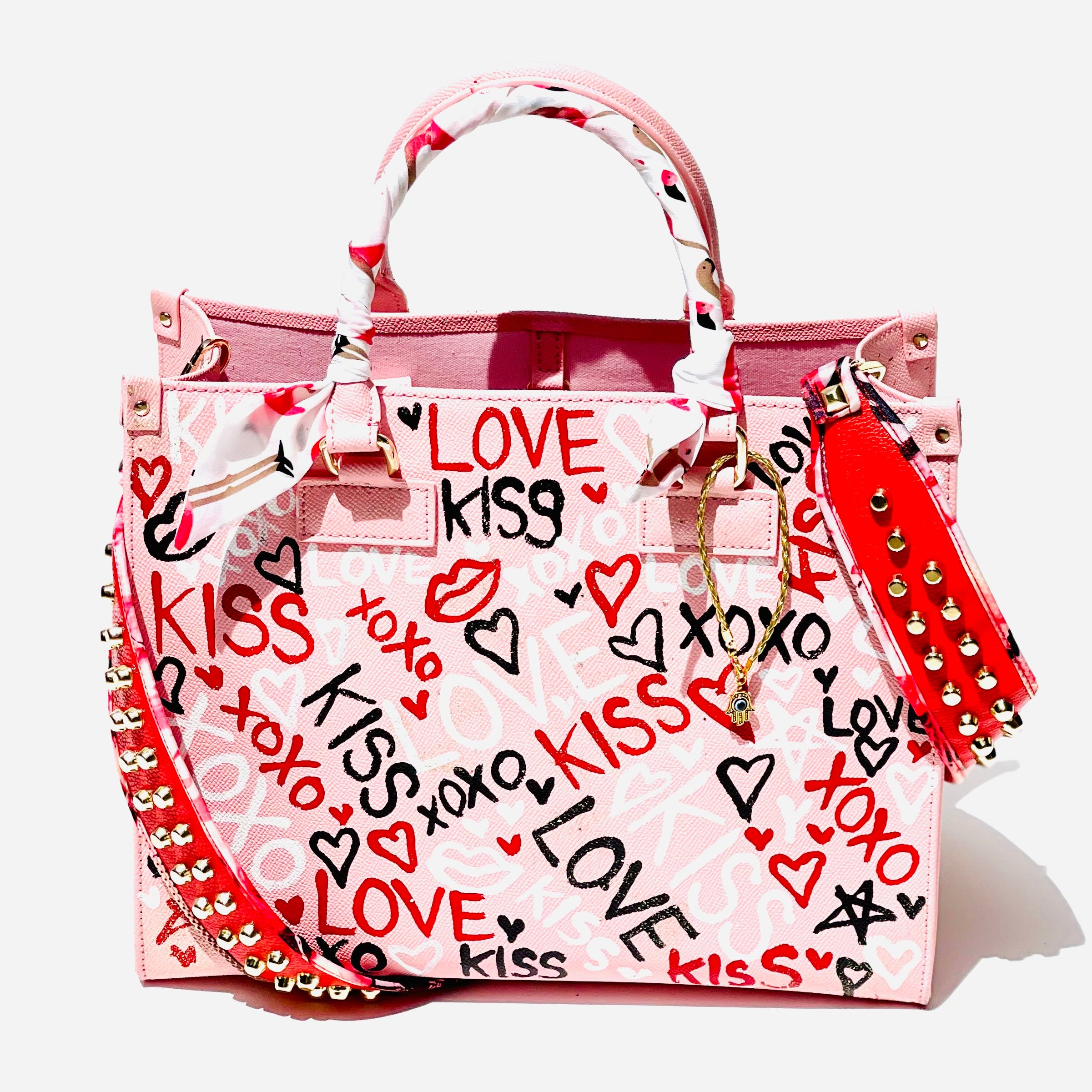 Anca Barbu Nicole Bag, Hibiscus Flowers