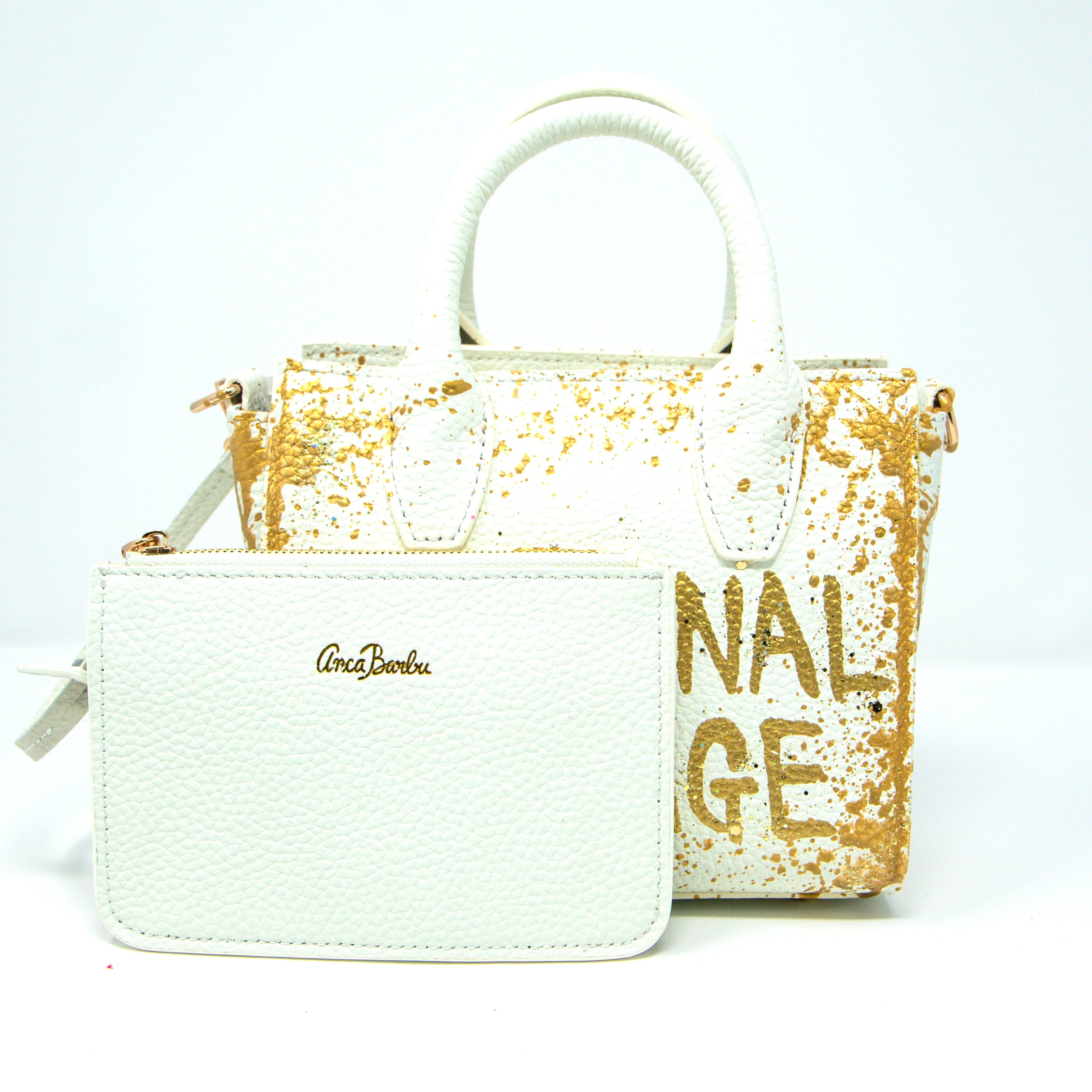 Anca Barbu Camila Bag, Emotional Baggage, Gold