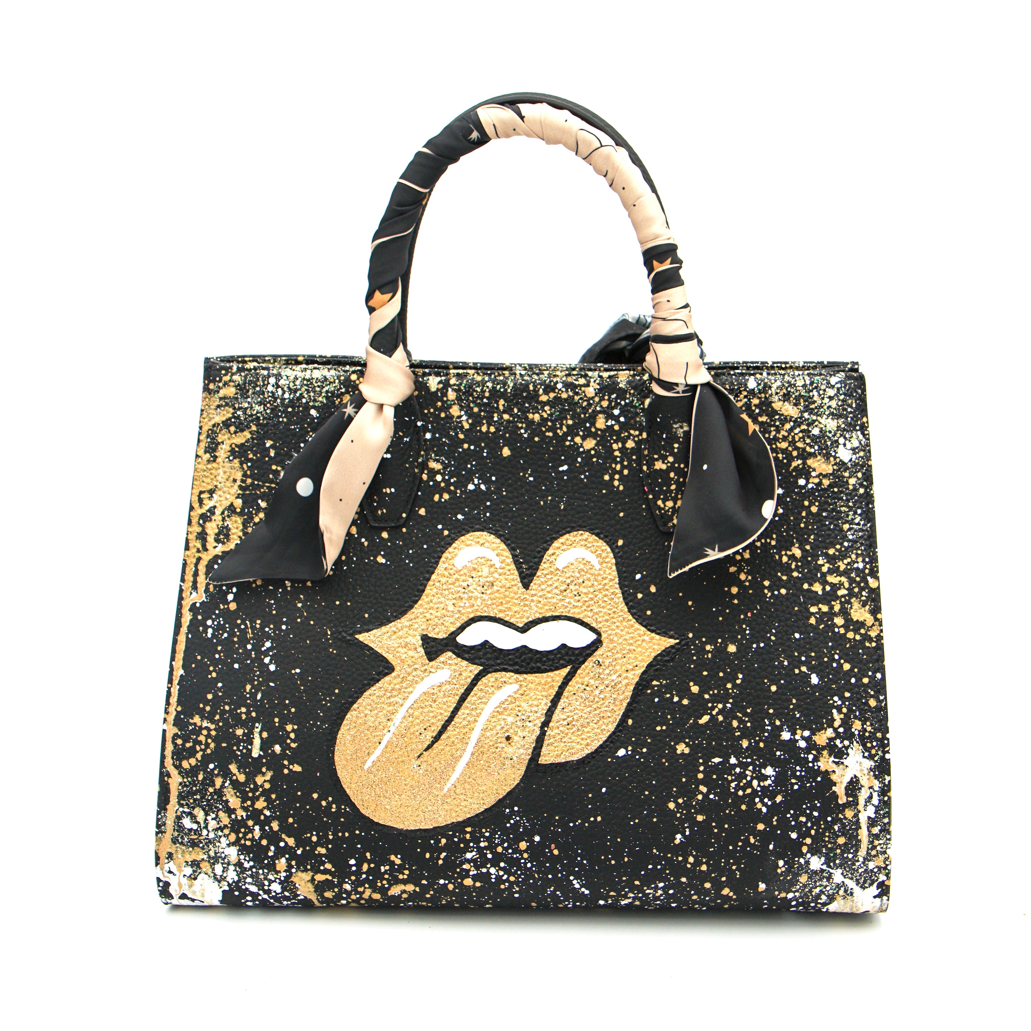Anca Barbu Sophia Bag, Gold Tongue