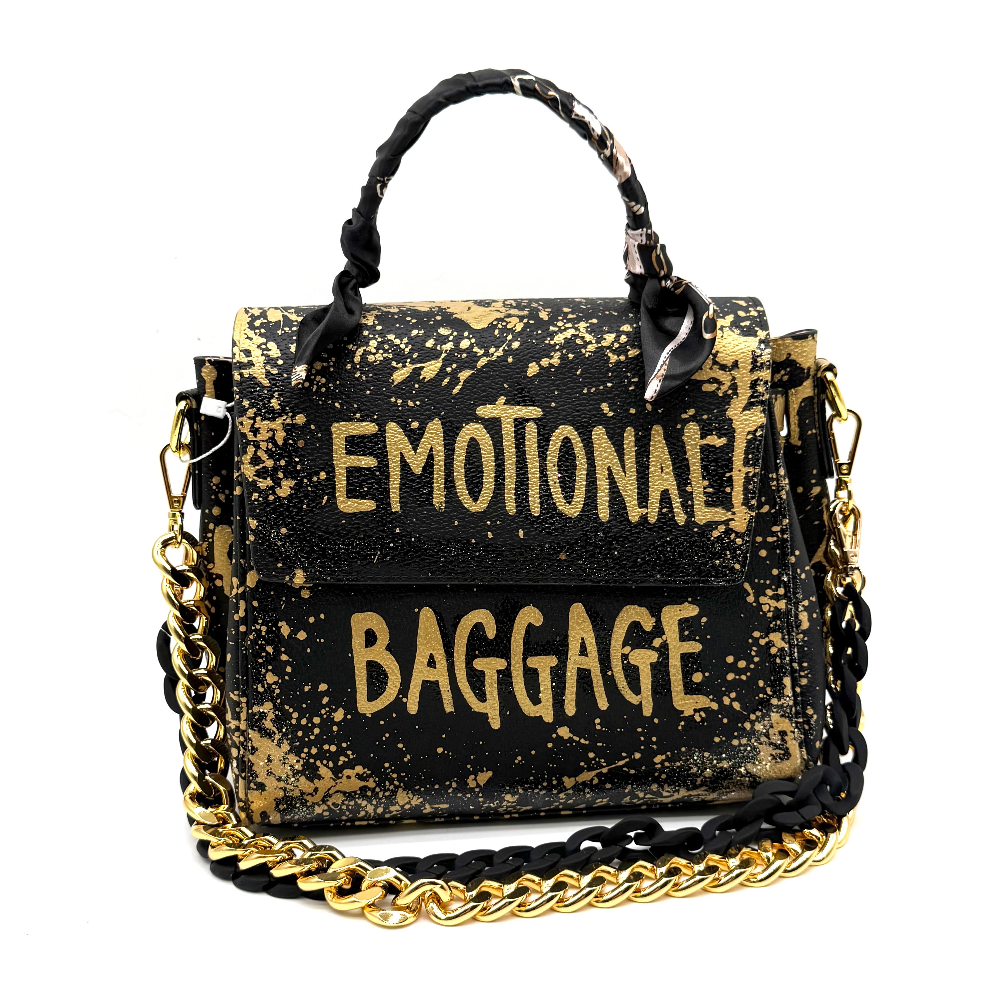 Anca Barbu Vicky Bag, Emotional Baggage, Gold
