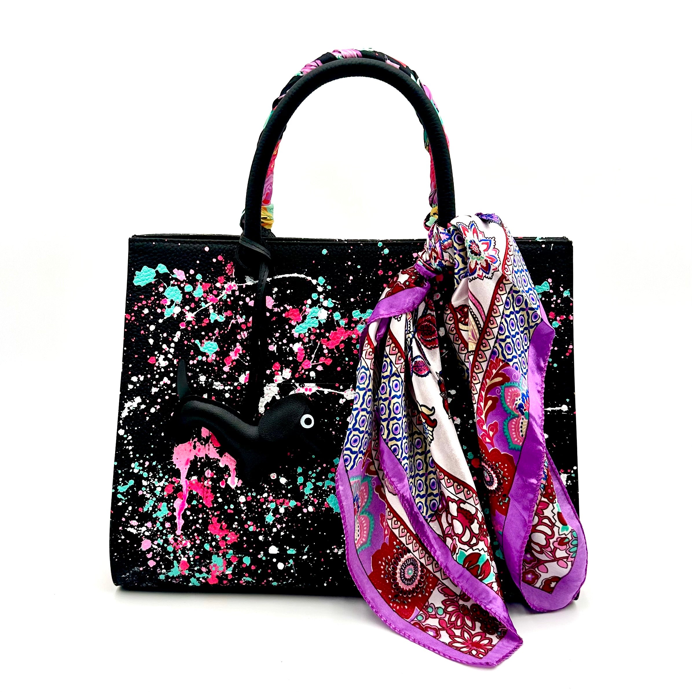 Anca Barbu Sophia Bag, Green Lips