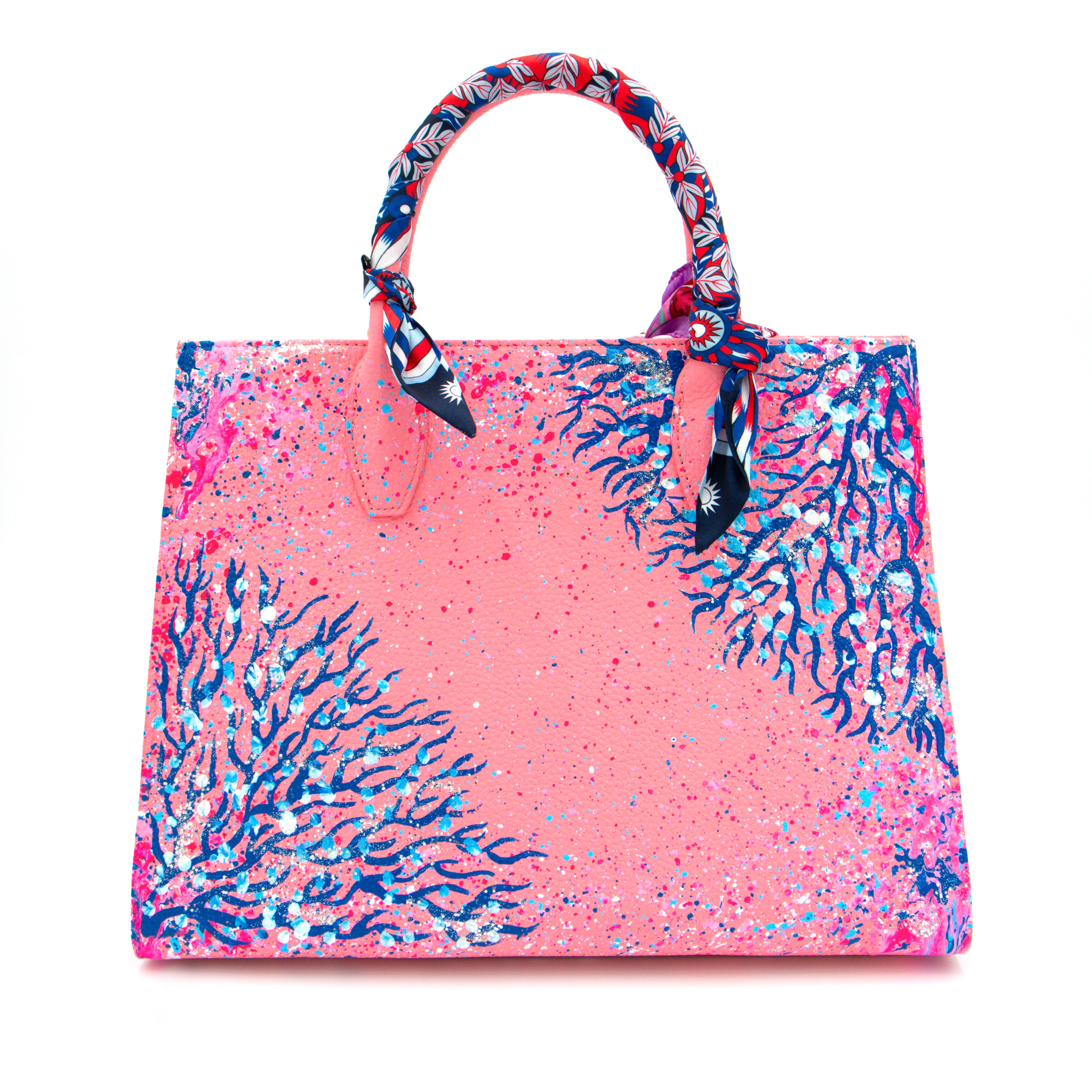 Anca Barbu Sophia Bag, Coral Reef, Blue