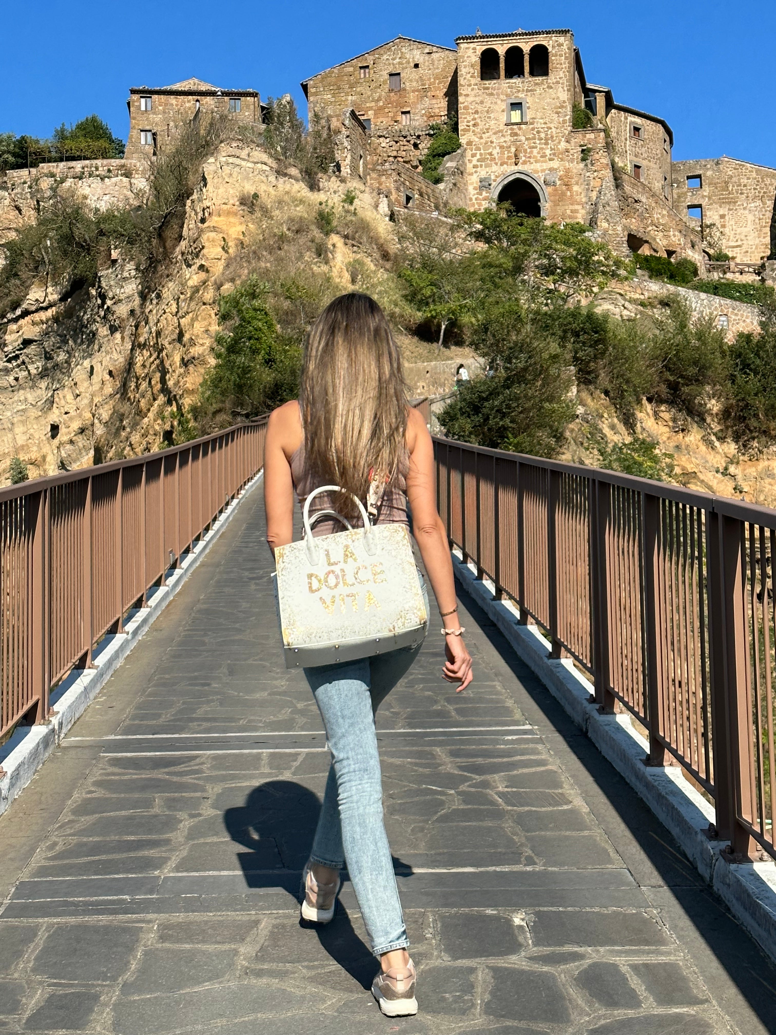 Anca Barbu Sophia Bag, La Dolce Vita, Gold