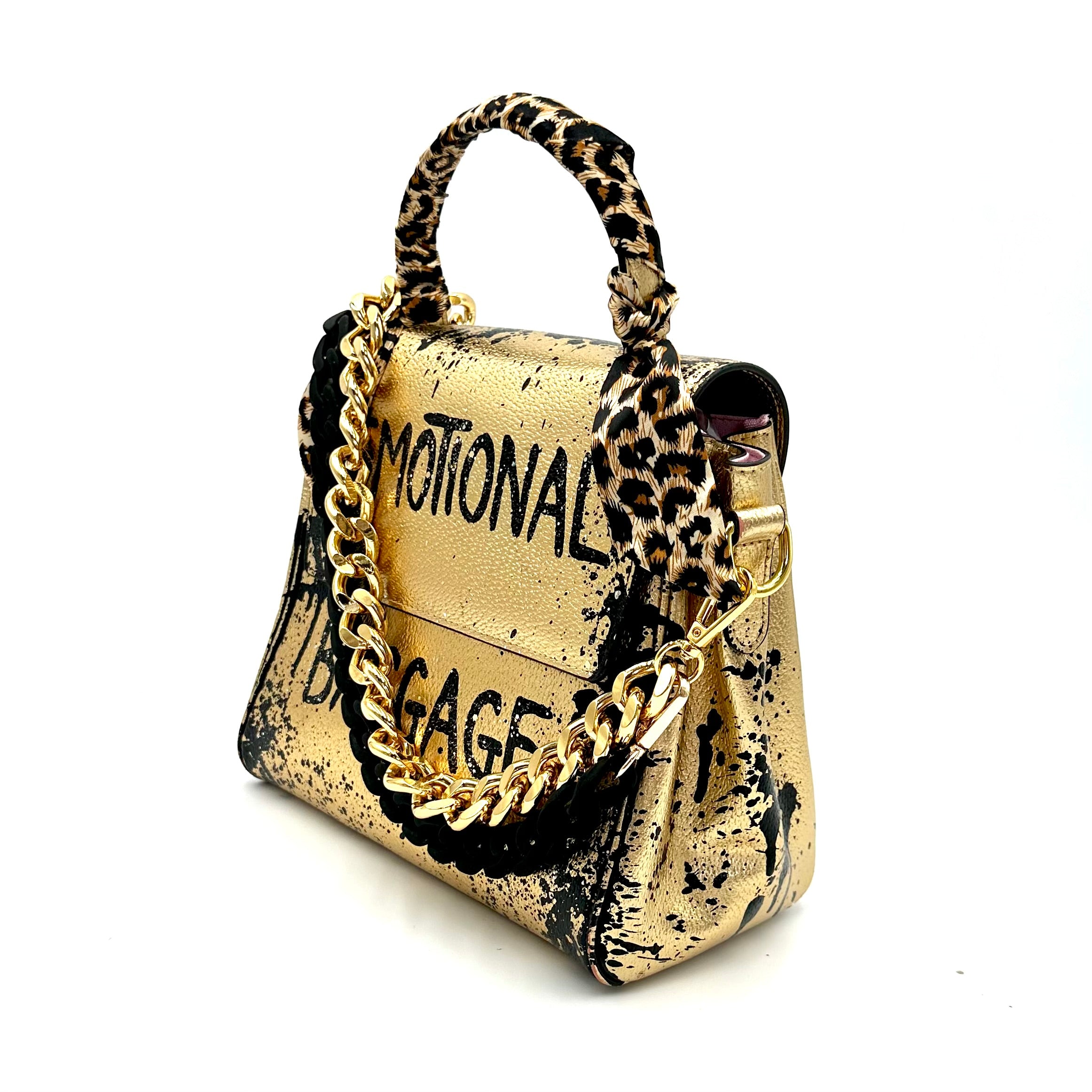 Anca Barbu Vicky Bag, Emotional Baggage, Metallic