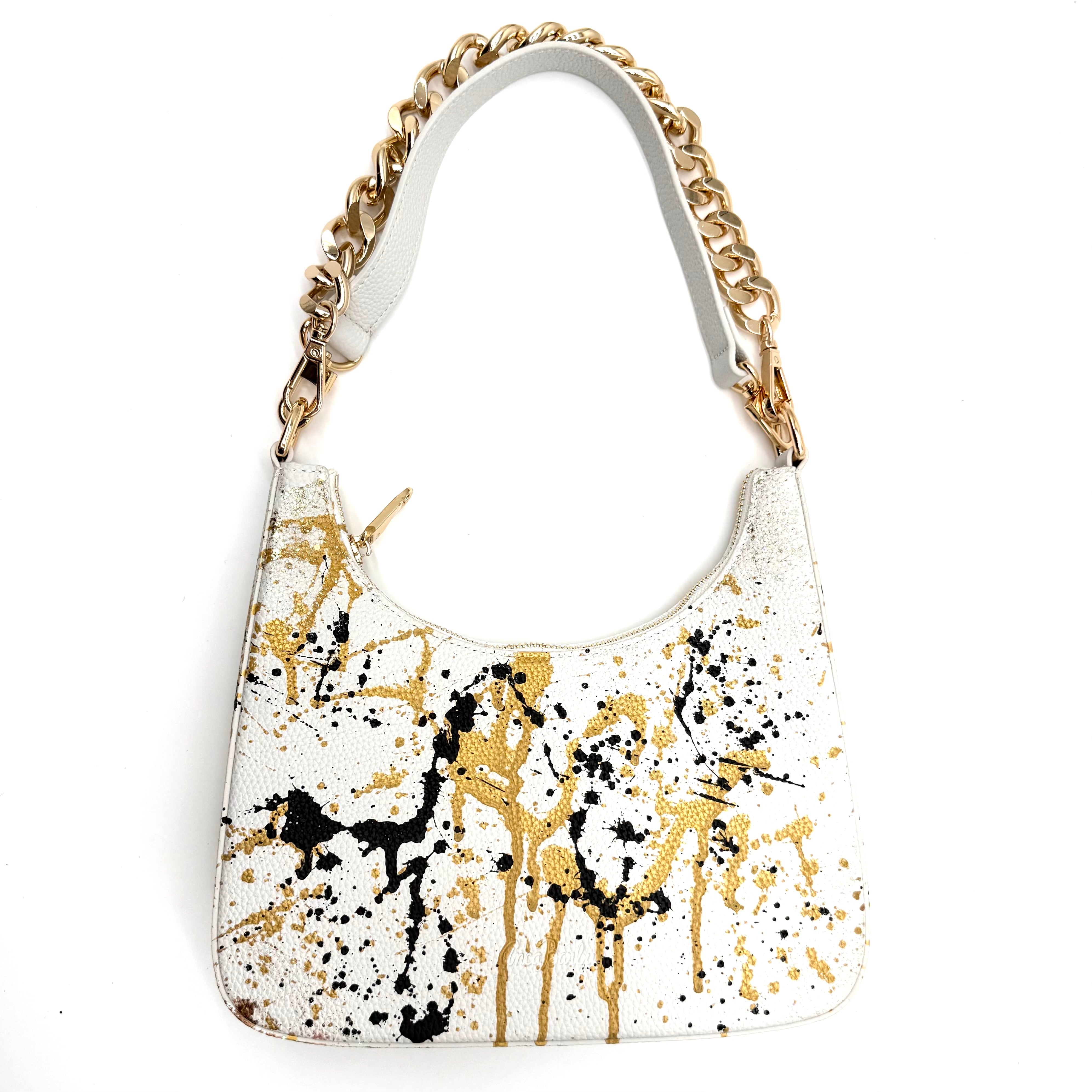 Anca Barbu Mika White “Metallic Splashes”