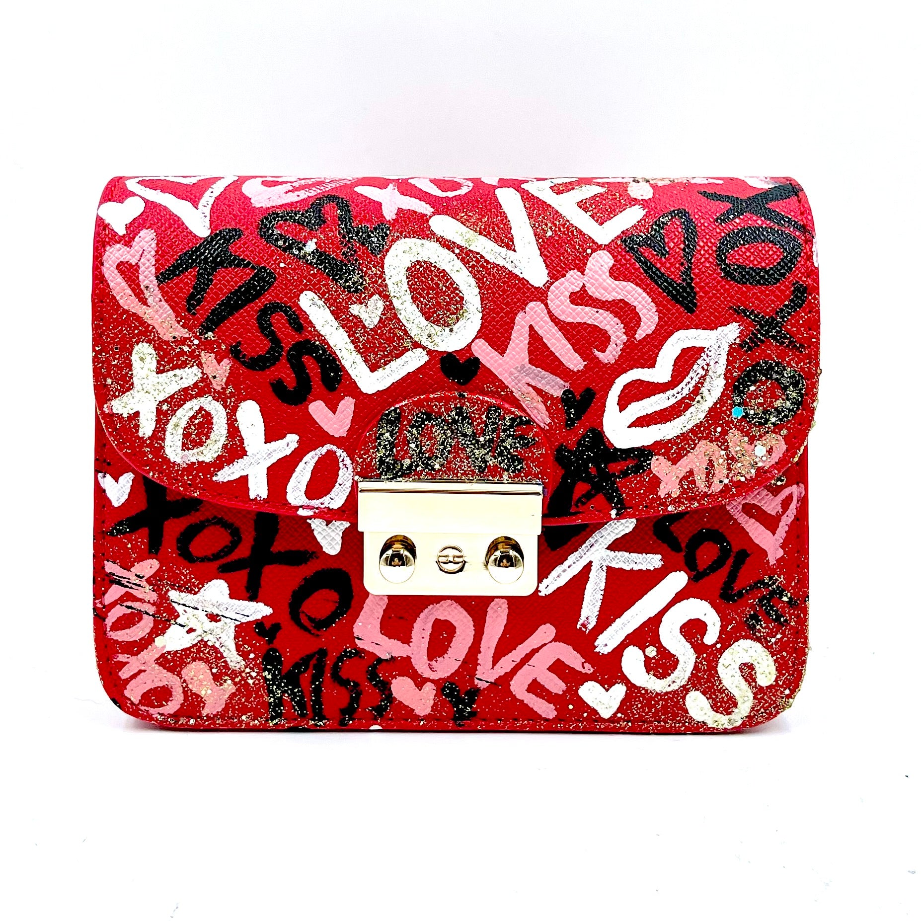 Anca Barbu Carolina Bag, Love Graffiti