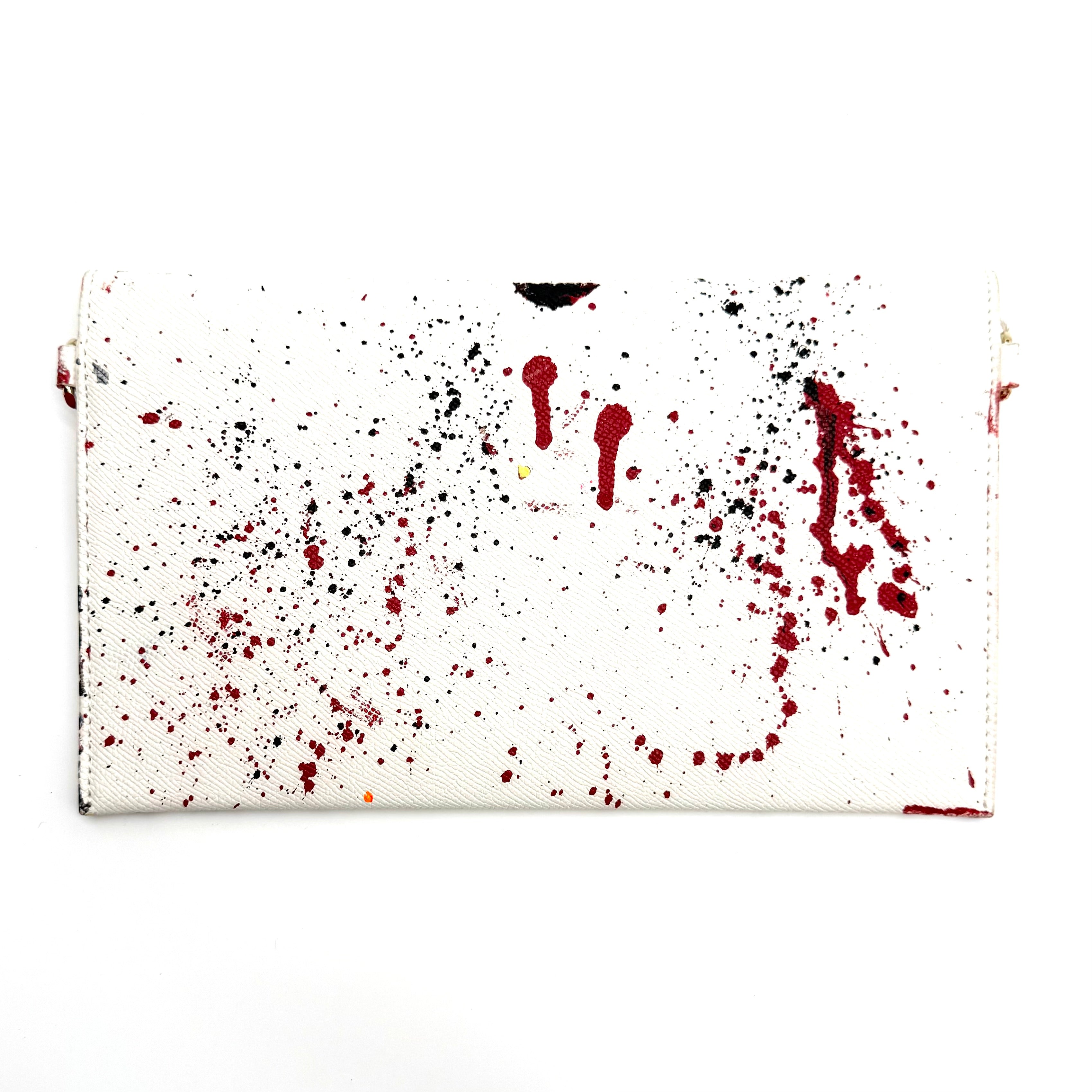 Anca Barbu Sabrina White “Red Rose”