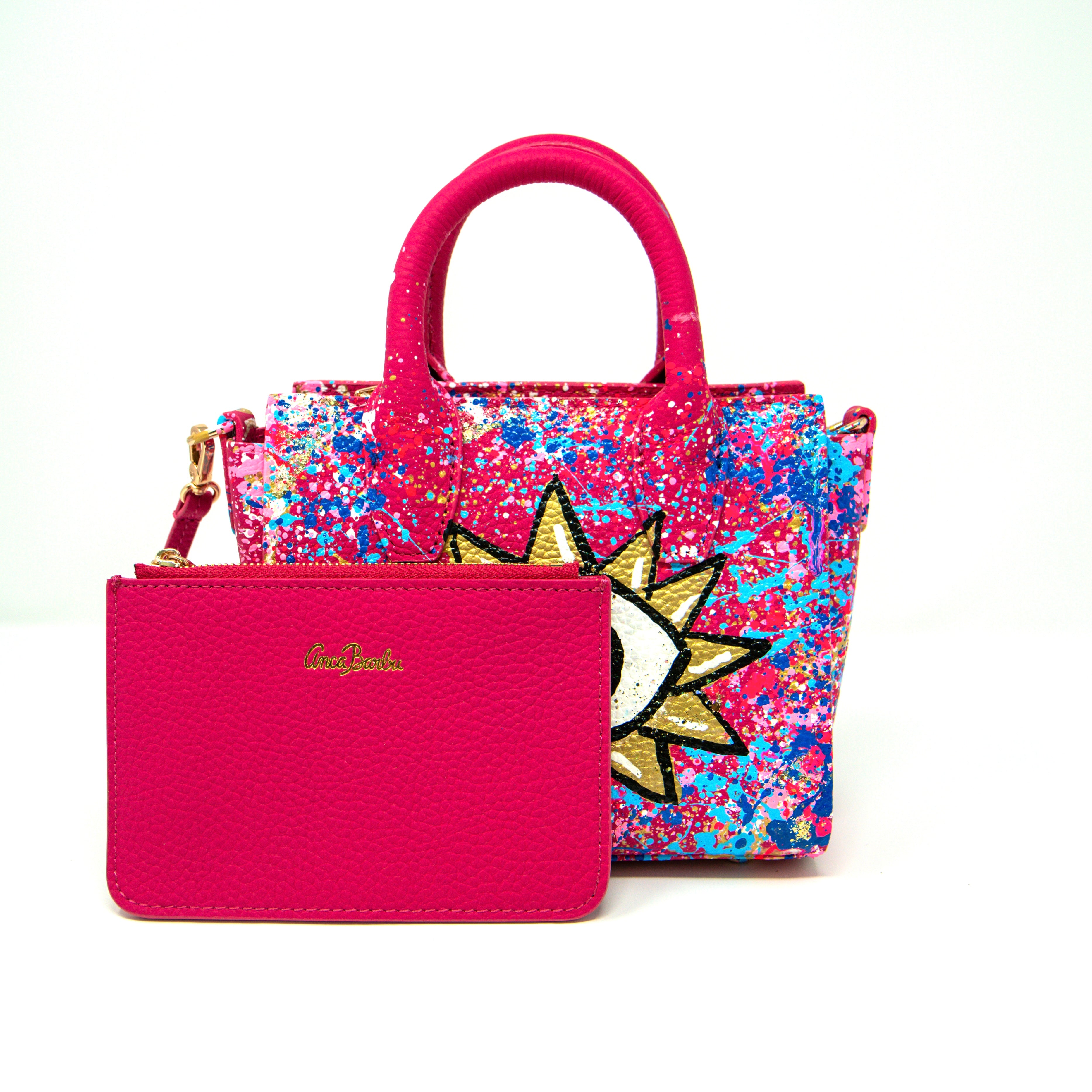 Anca Barbu Camila Bag, Gold Eye