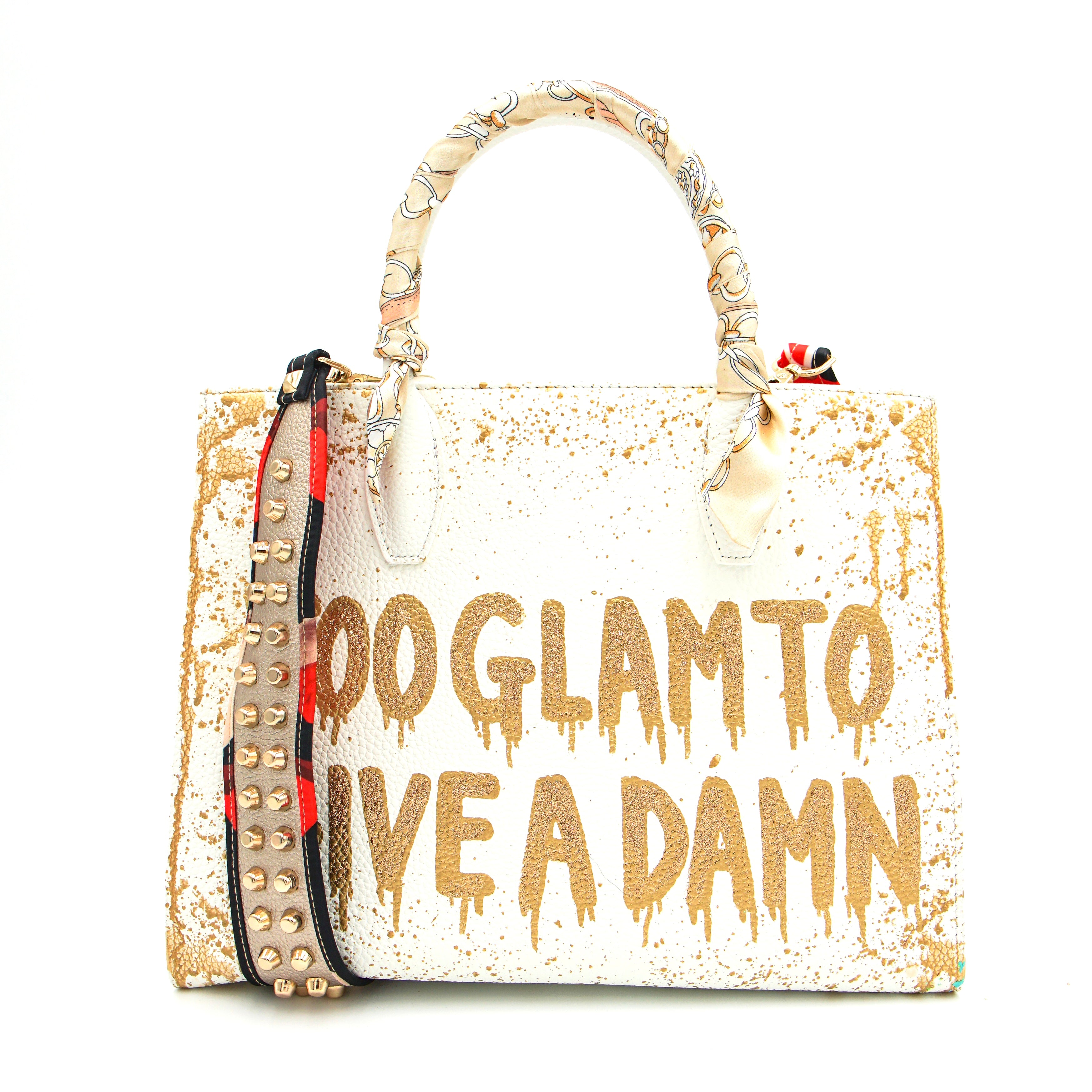 Anca Barbu Sophia Bag, Too Glam to Give a Damn, Gold