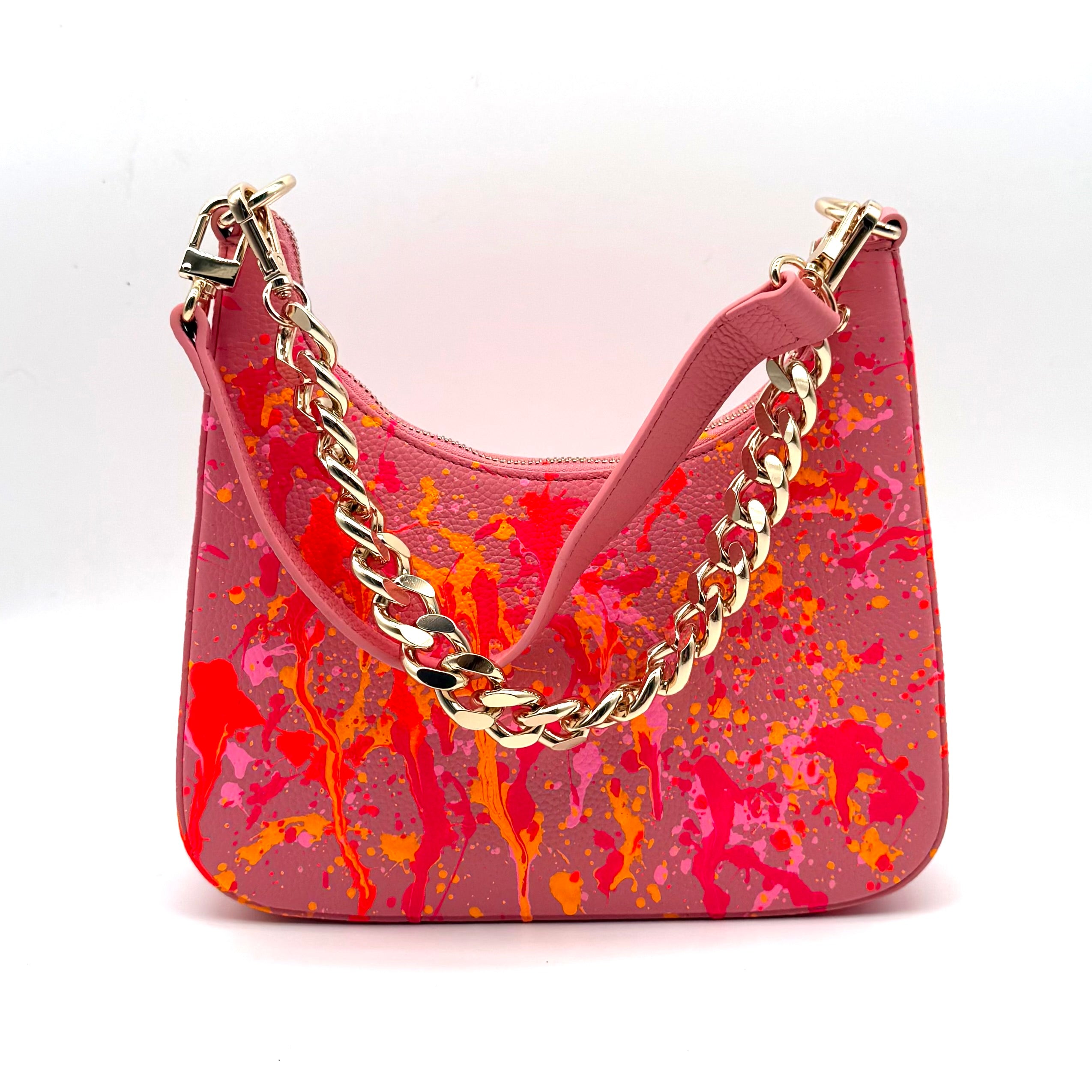 Anca Barbu Mika Pink “Orange and pink splashes”