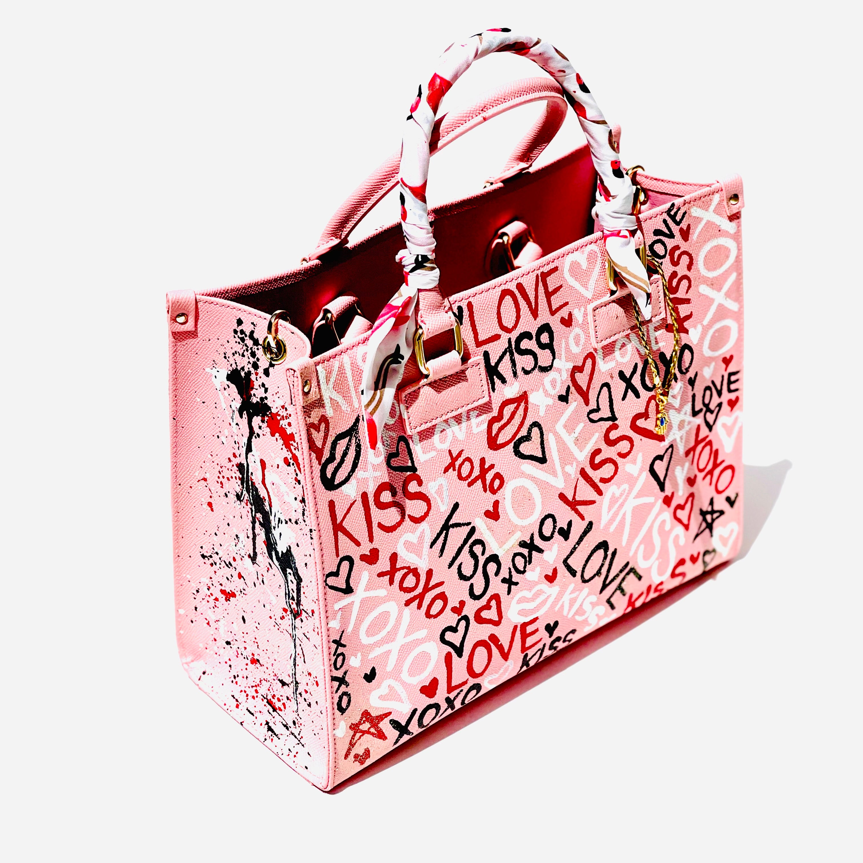 Anca Barbu Nicole Bag, Hibiscus Flowers