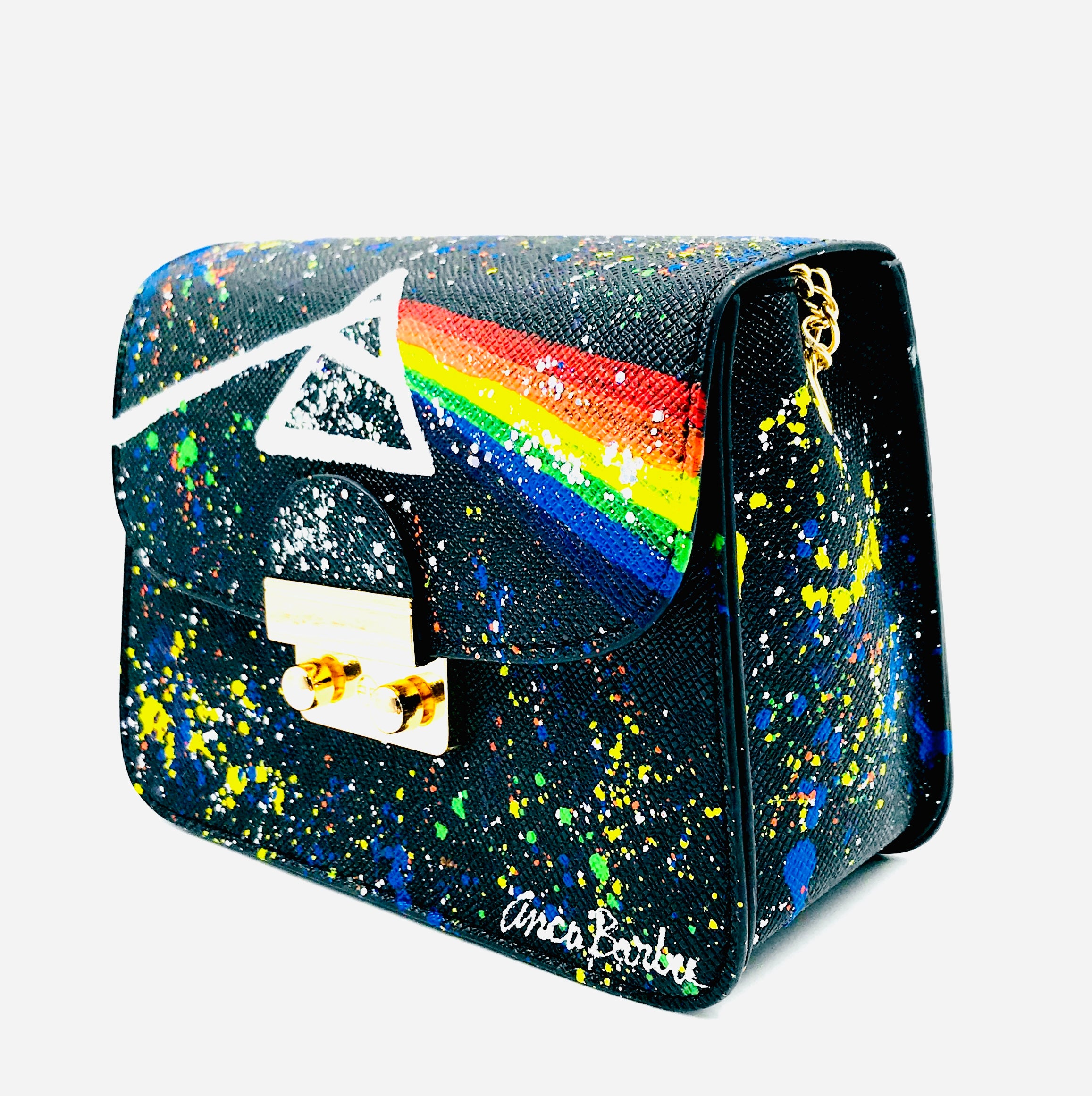 Anca Barbu Carolina Black Rainbow Prism