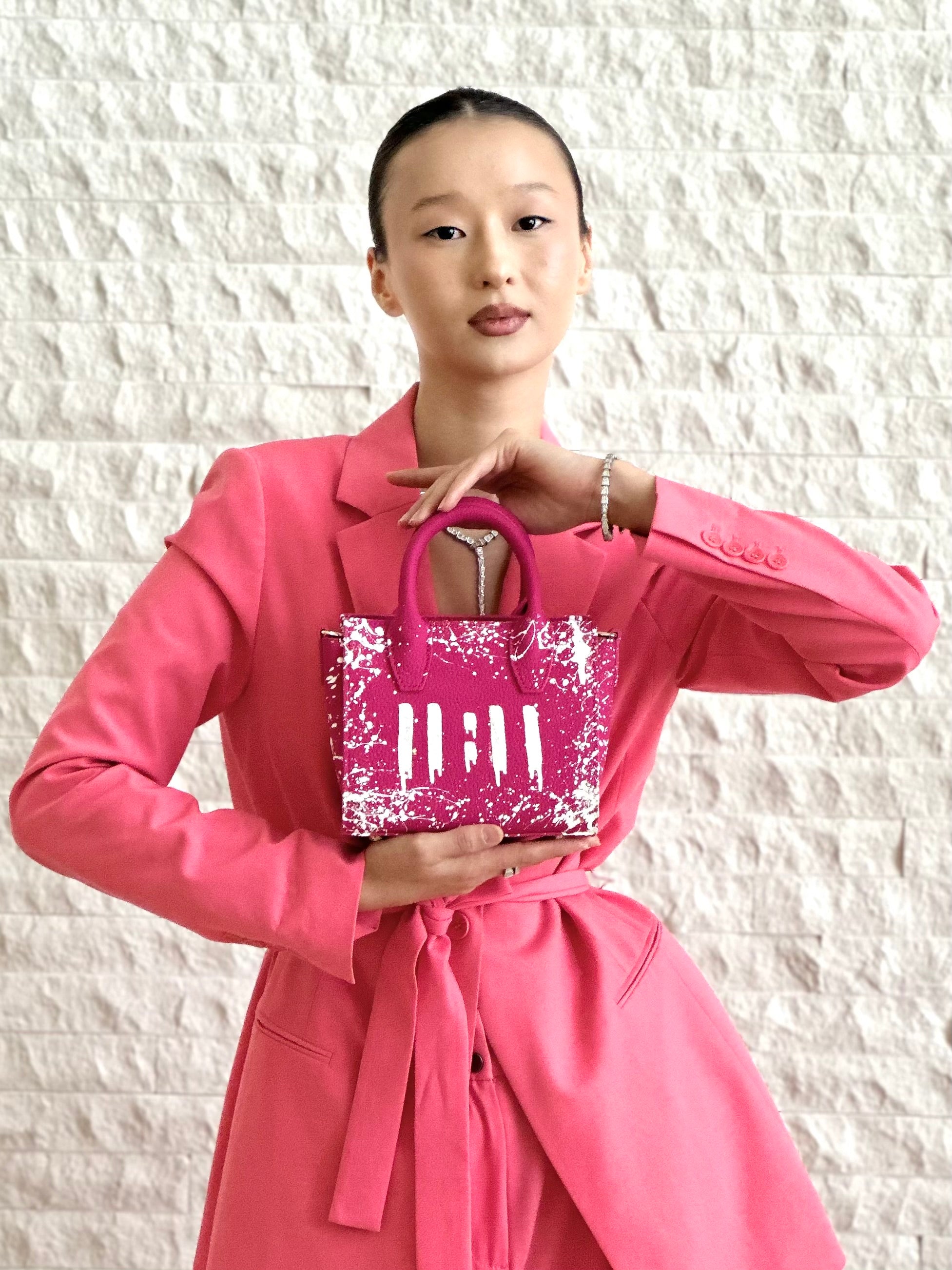 Anca Barbu Camila Pink Bag, White 11_11