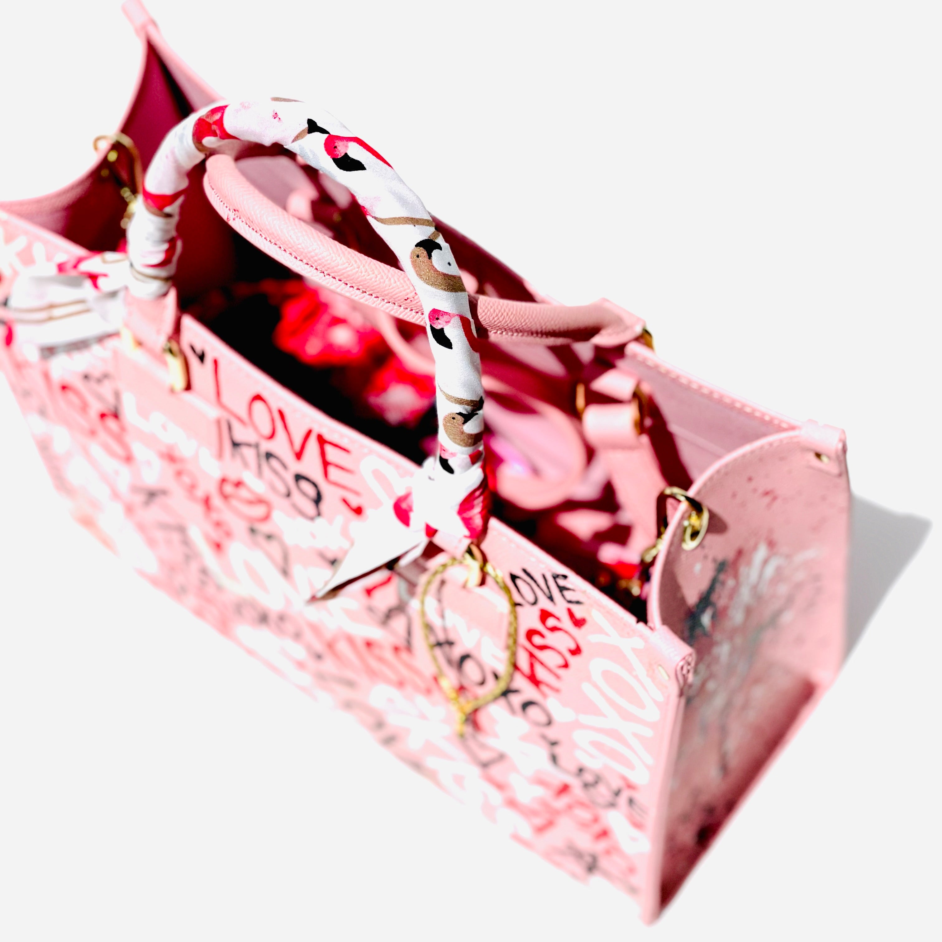 Anca Barbu Nicole Bag, Hibiscus Flowers