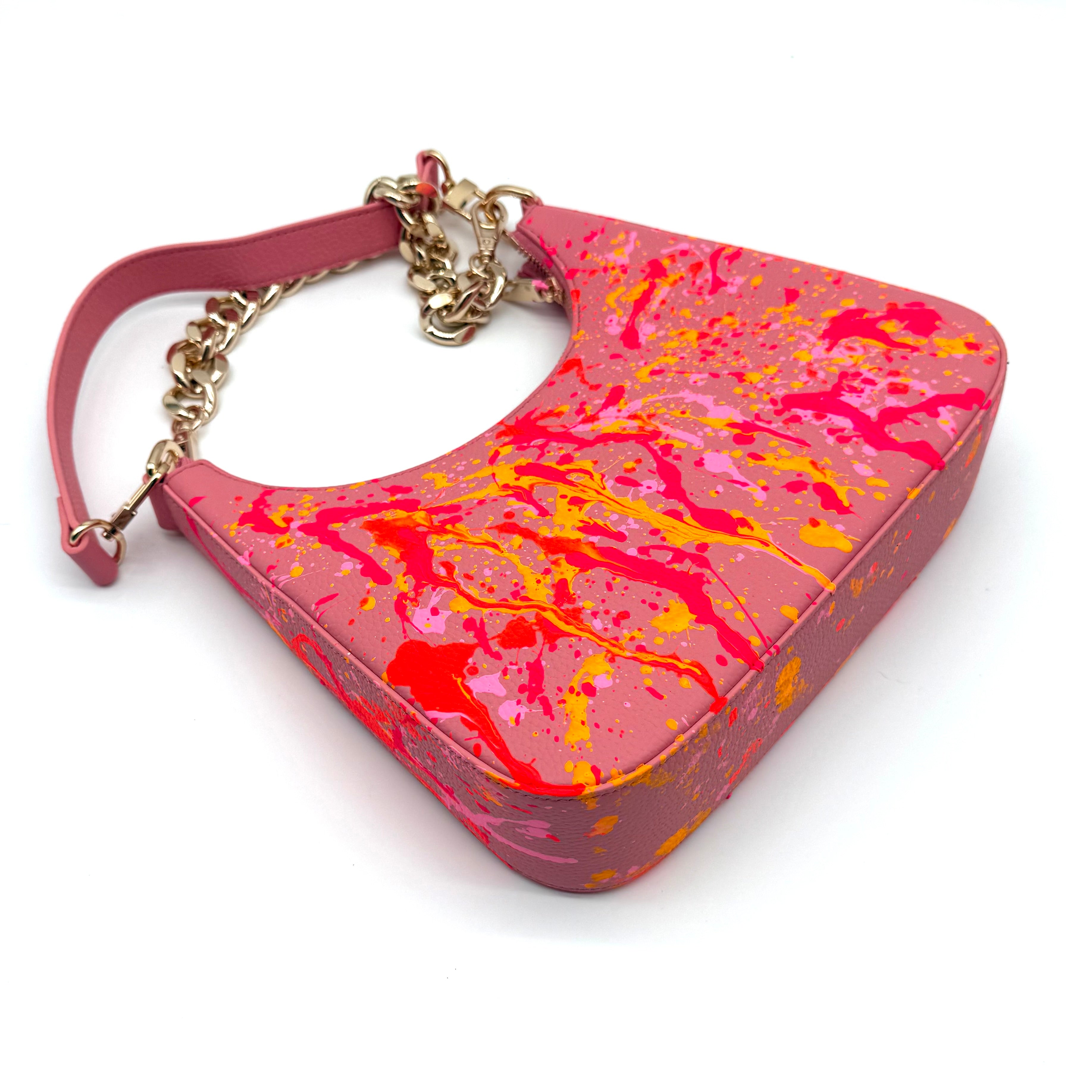 Anca Barbu Mika Pink “Orange and pink splashes”