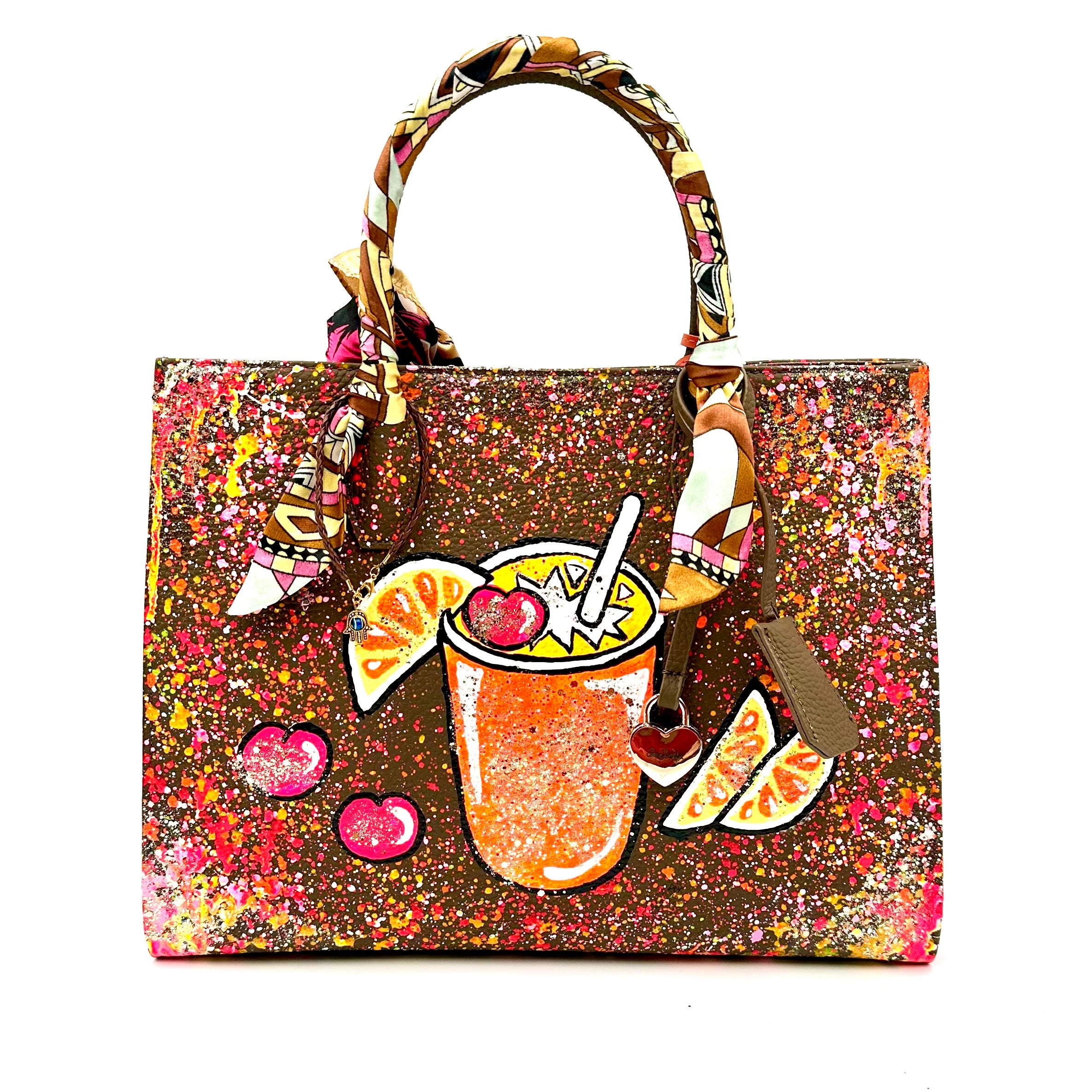 Anca Barbu Sophia Bag, Cocktail with Cherries