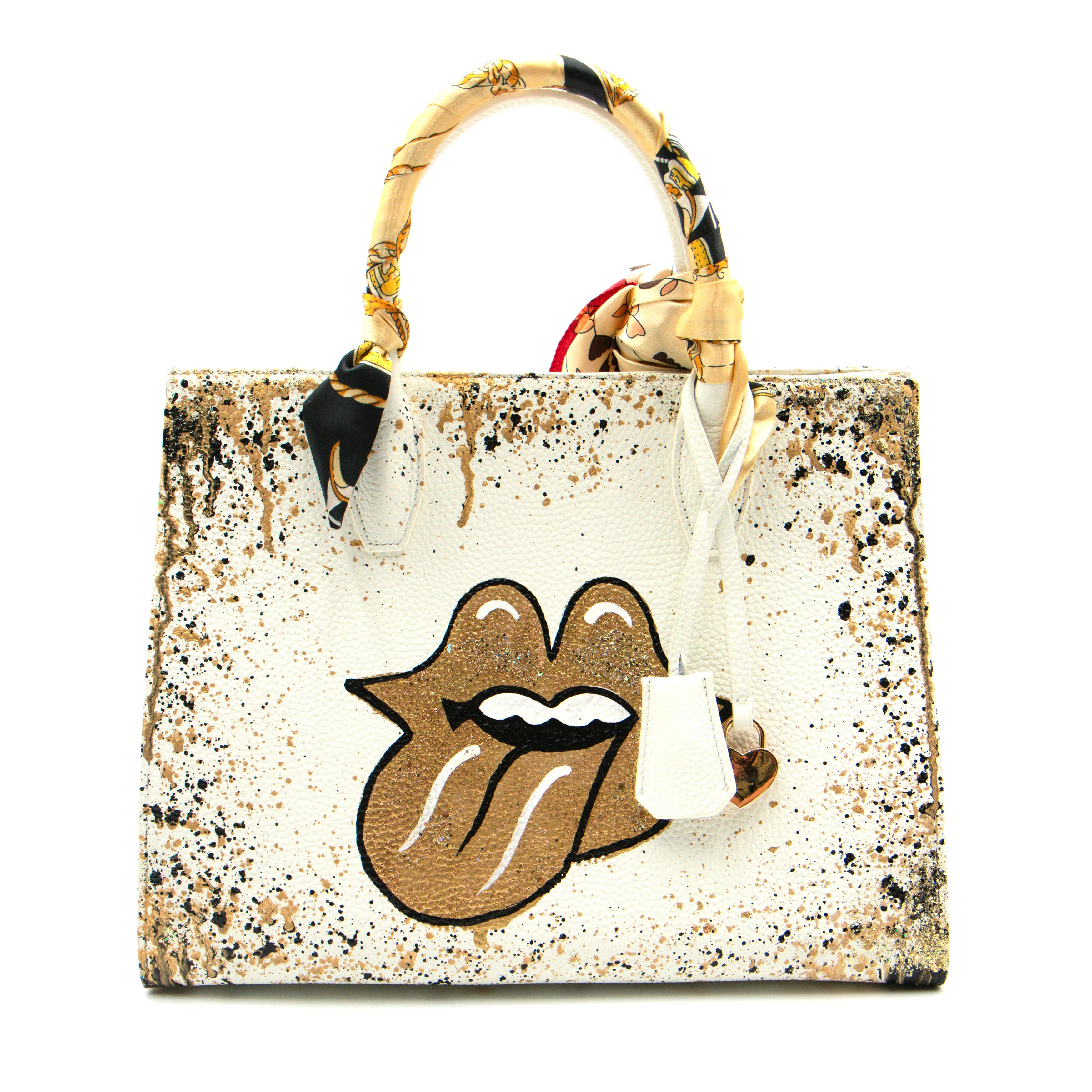 Anca Barbu Sophia Bag, Gold Tongue
