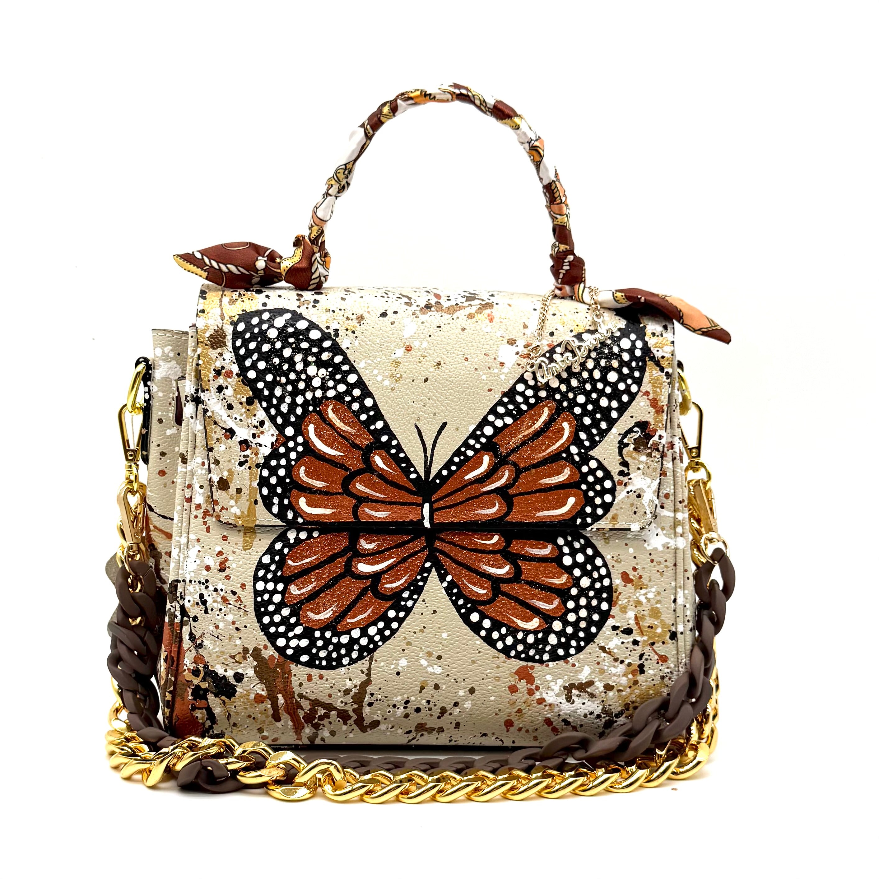 Anca Barbu Vicky white Butterfly