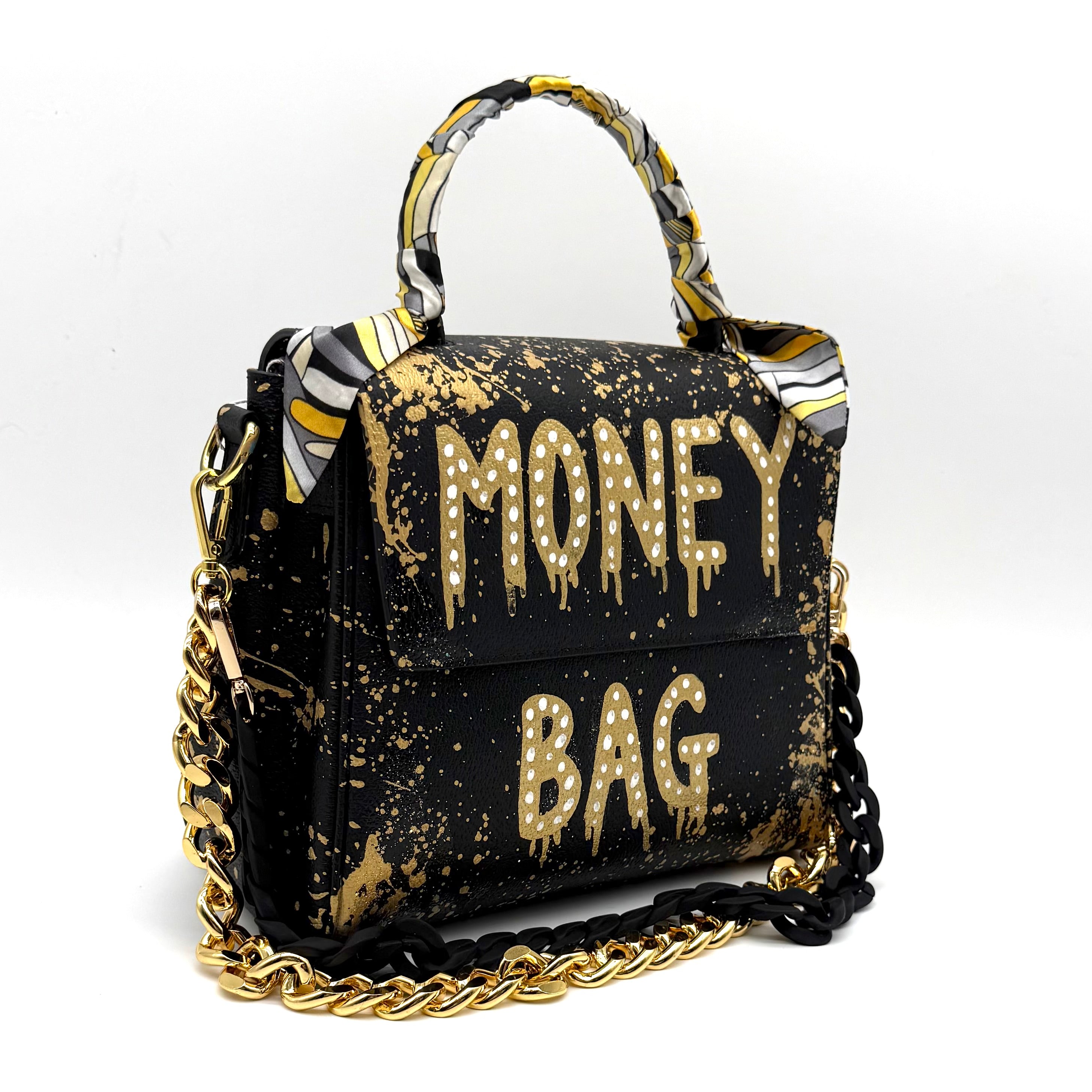 Anca Barbu Vicky Black Money Bag