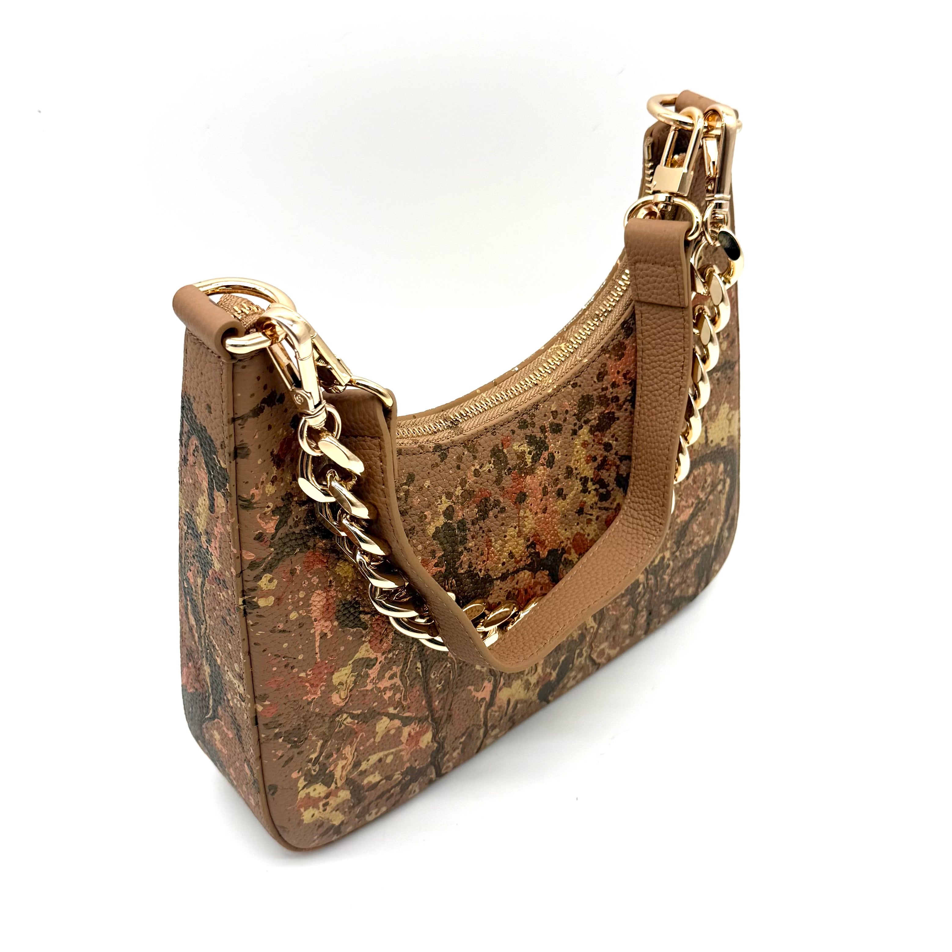 Anca Barbu Mika taupe “Fall Splashes”