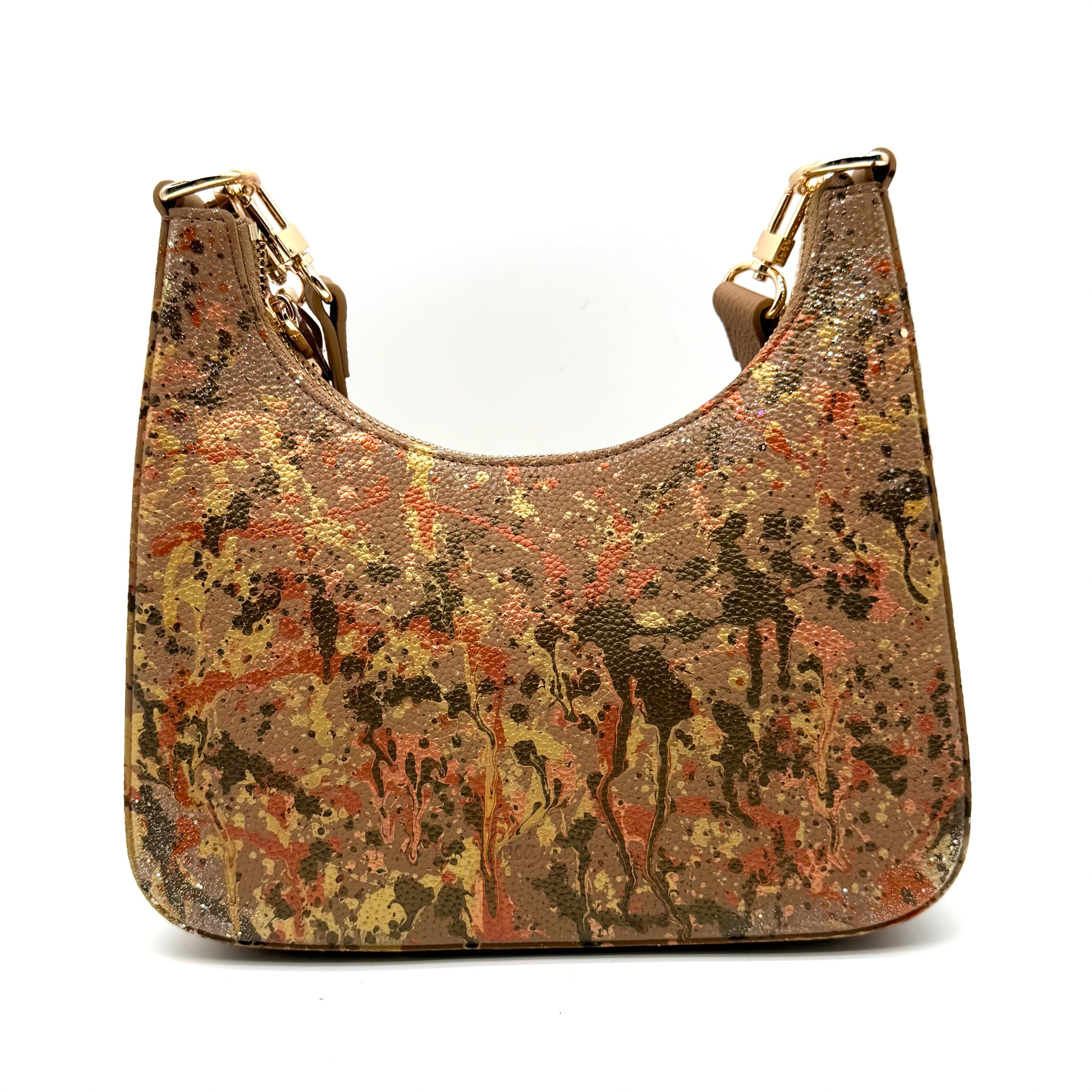 Anca Barbu Mika taupe “Fall Splashes”