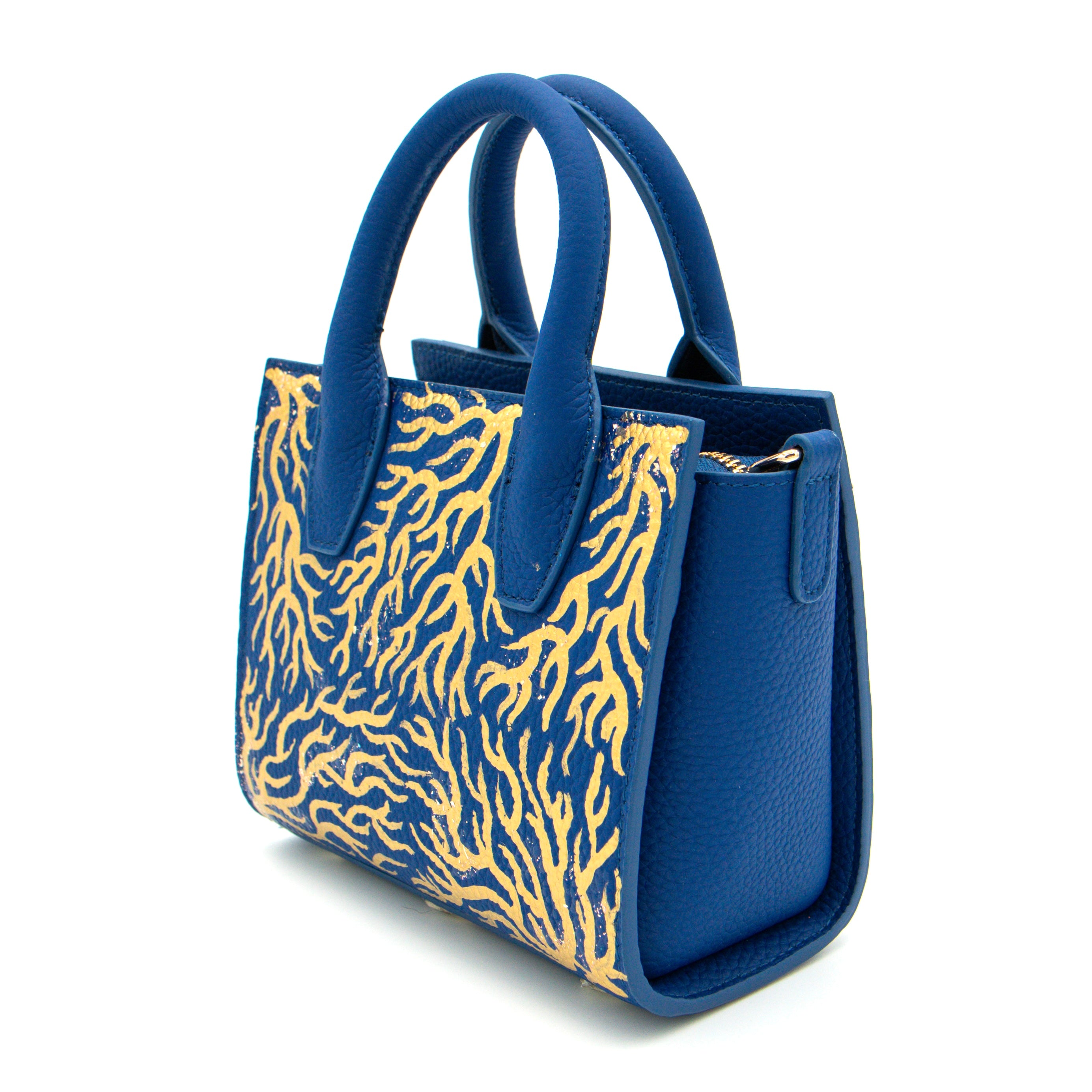 Anca Barbu Camila Bag, Coral Reef, Gold