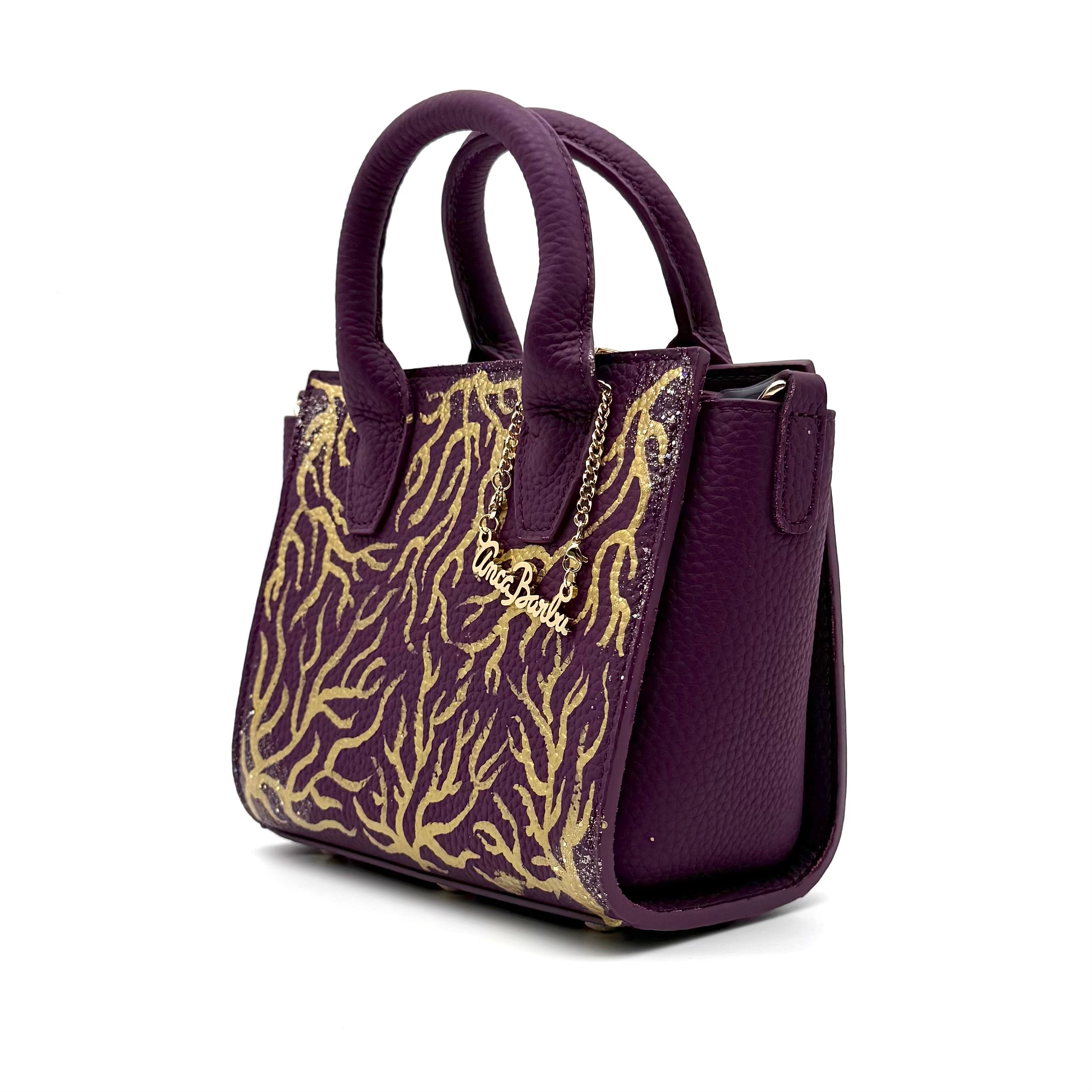 Anca Barbu Camila Purple “Gold Coral”