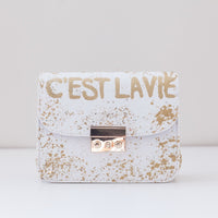 Thumbnail for Anca Barbu Carolina Bag, C'est La Vie, Gold