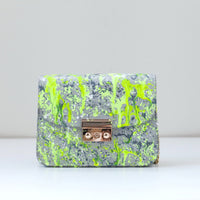 Anca Barbu Carolina Bag, Splashes, Green