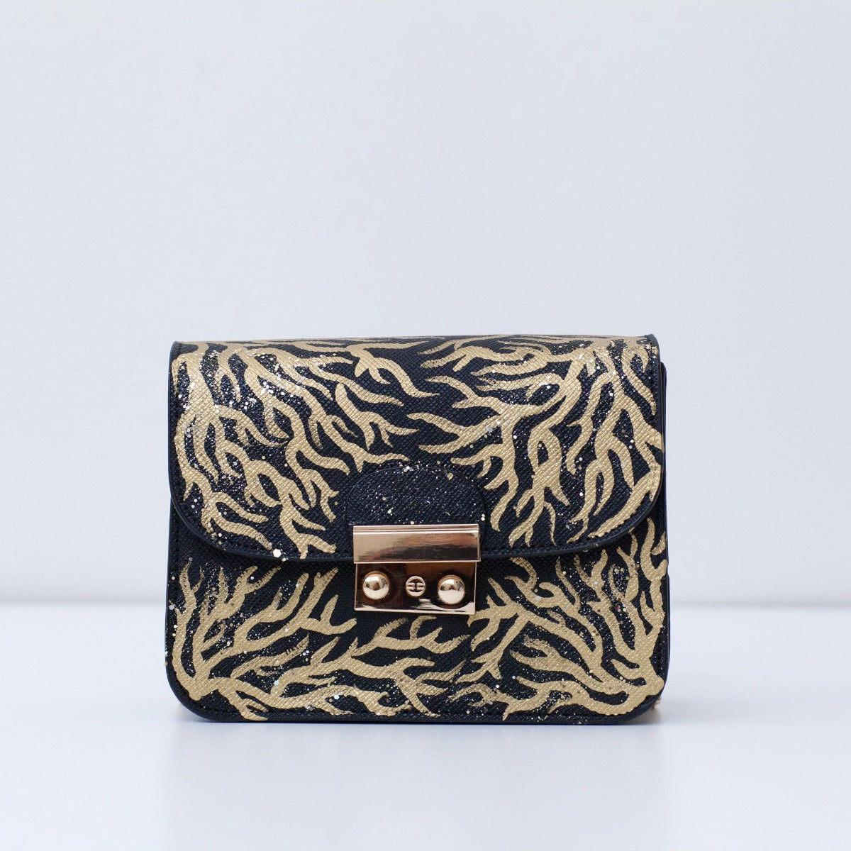 Anca Barbu Carolina Bag, Gold Coral