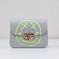 Anca Barbu Carolina Bag, Dripping Smiley