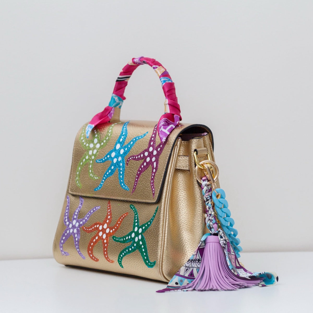 Anca Barbu Vicky Bag, Rainbow Starfish