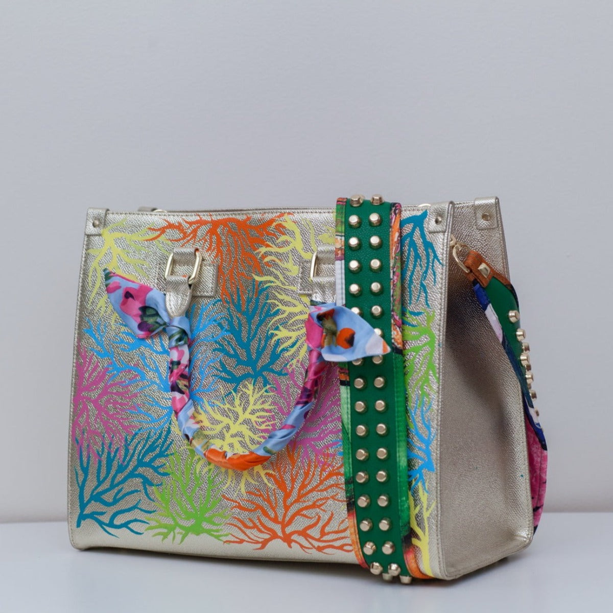 Anca Barbu Nicole Bag, Rainbow Corals